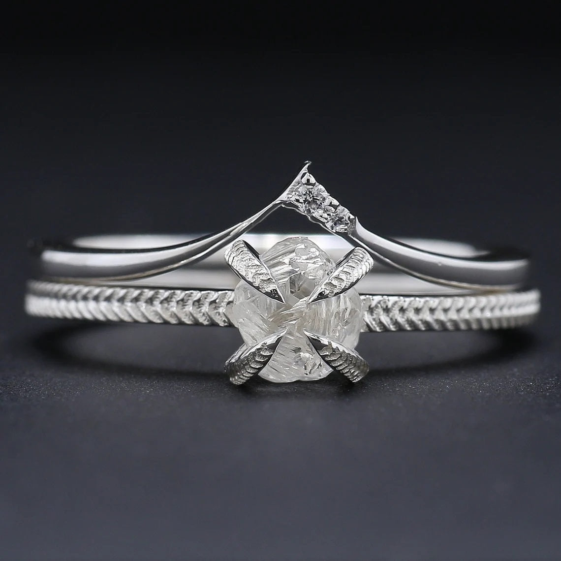 Unique Rough Diamond Ring Styles — Rustic, Minimalist, Vintage, and Custom Designs