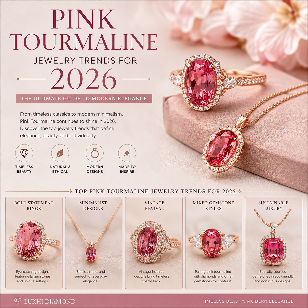 Pink Tourmaline Jewelry Trends for 2026: The Ultimate Guide to Modern Elegance