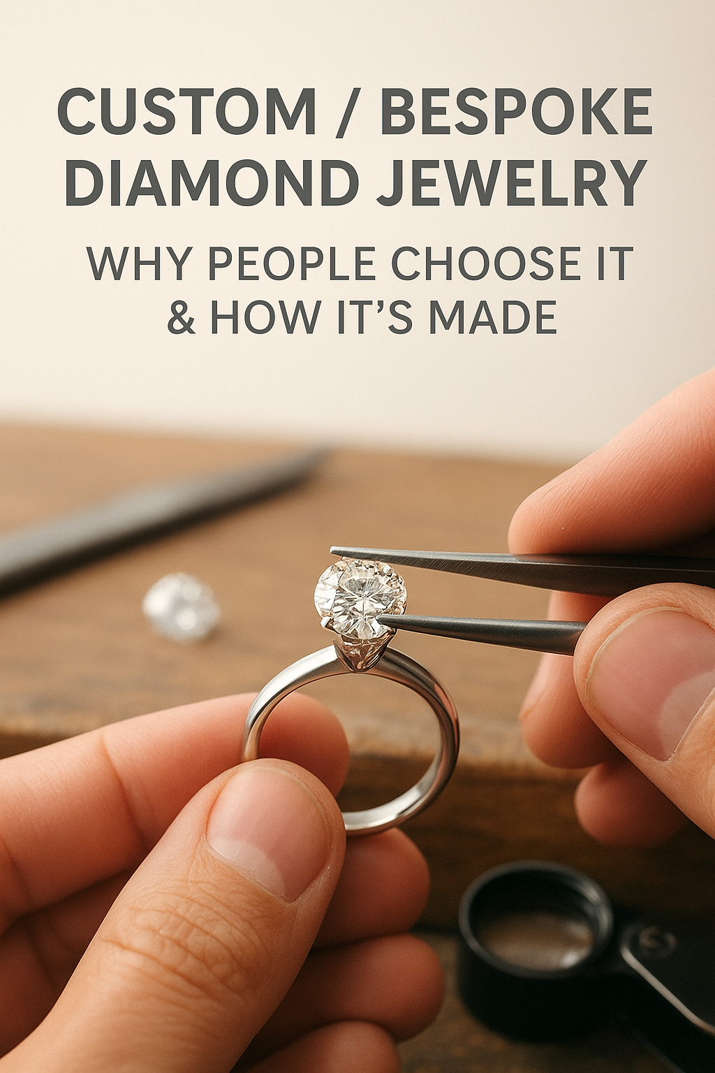 Custom / Bespoke Diamond Jewelry: Why People Choose It & How It’s Made