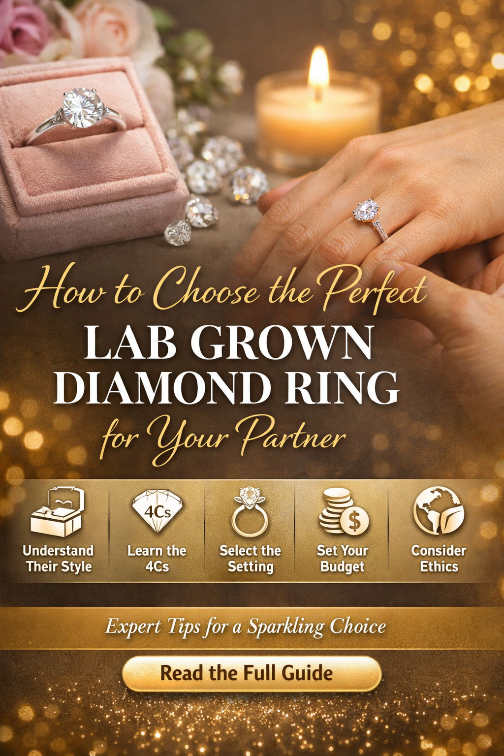 How to Choose the Perfect Lab Grown Diamond Ring for Your Partner