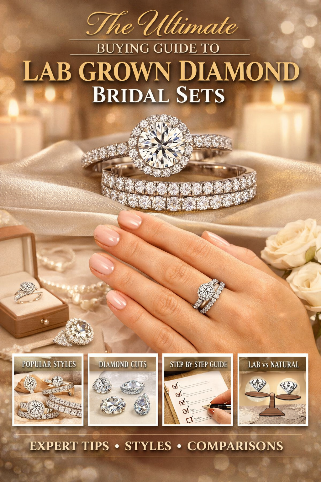 The Ultimate Buying Guide to Lab Grown Diamond Bridal Sets