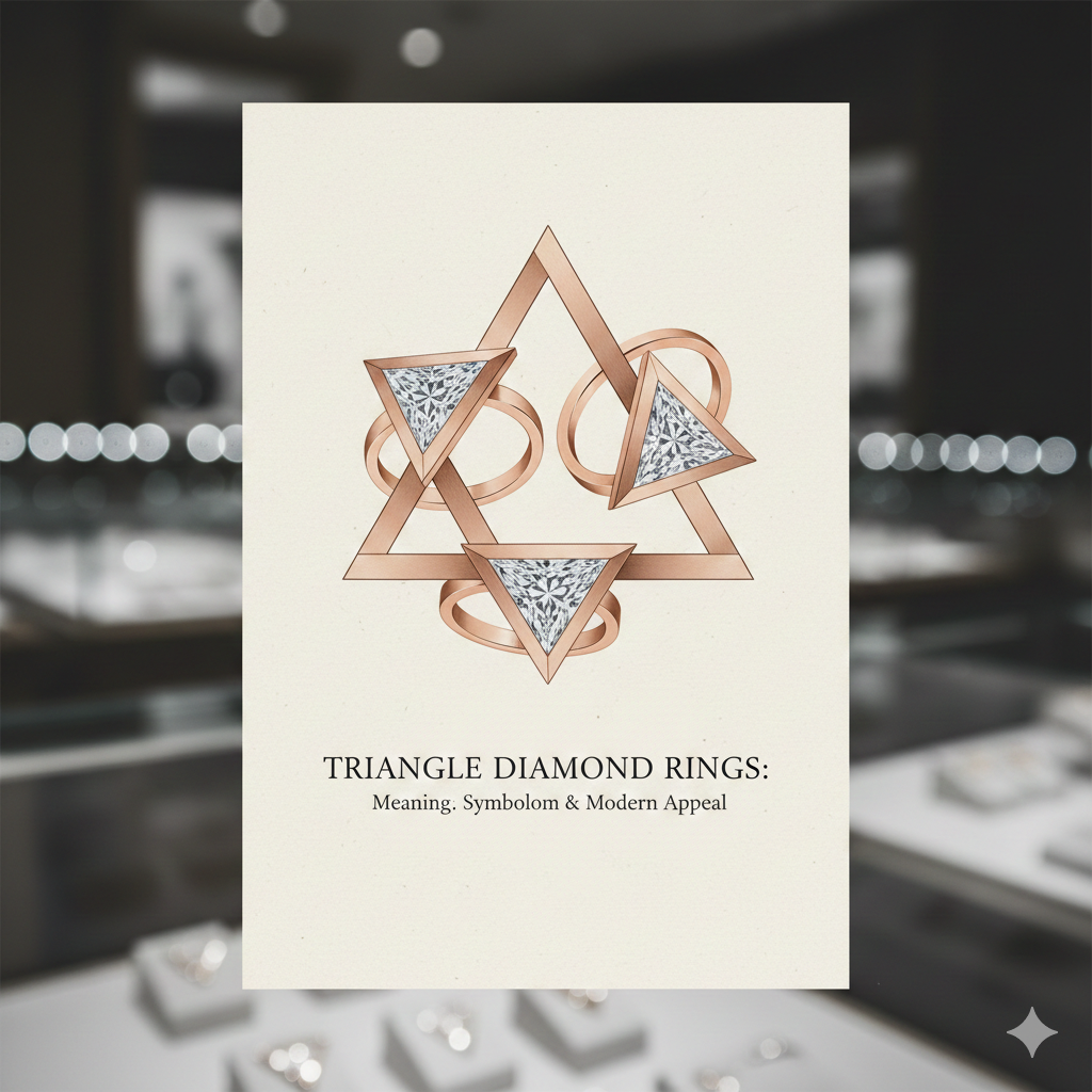 Triangle Diamond Rings: Meaning, Symbolism & Modern Appeal