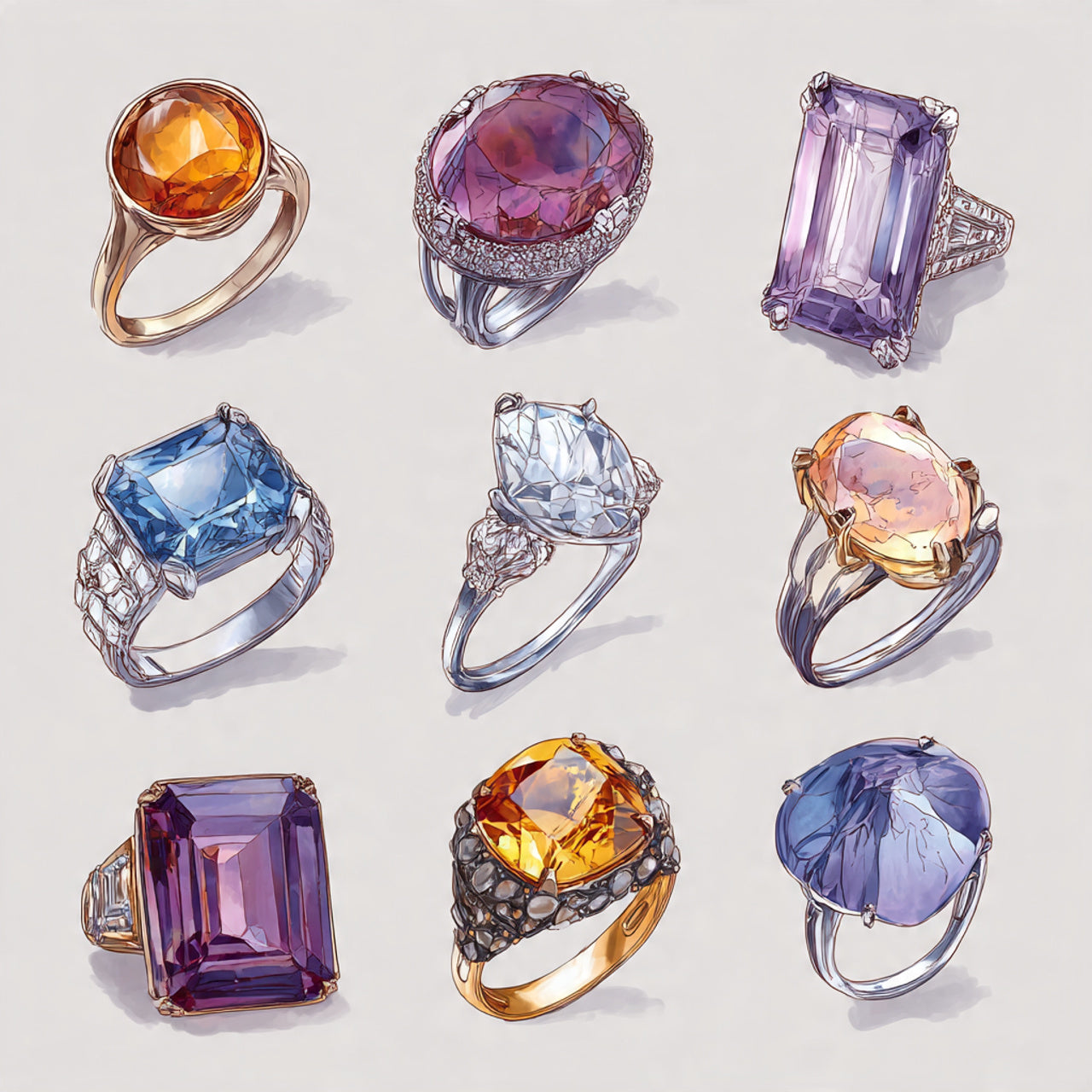 Jewelry Fundamentals & Gemstone Guide for Rings — The Complete, Practical Handbook