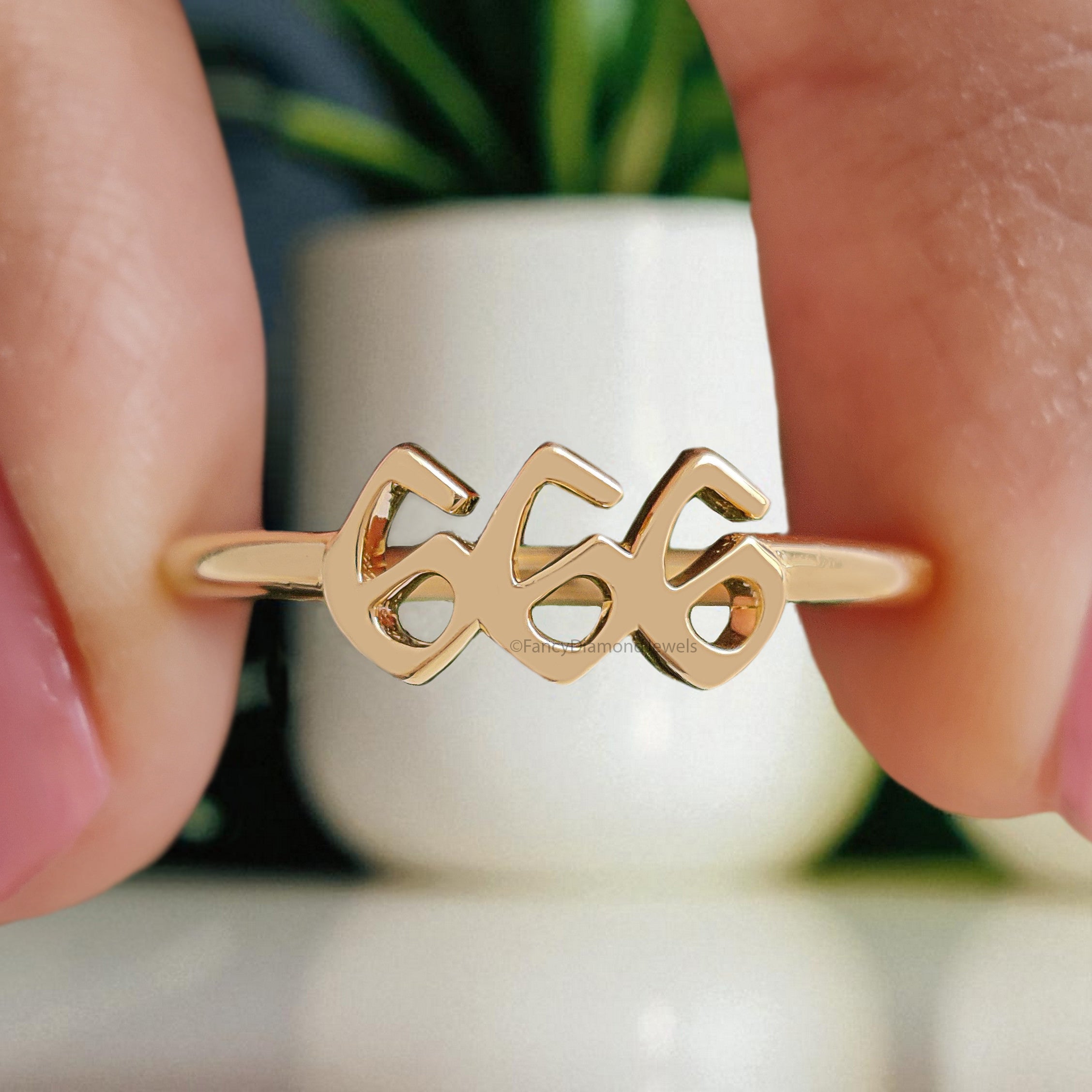 Angel Number Ring with Free Numerology Reading Report Lo Shu Grid Name Compatibility Custom Lucky Number 111 777 888 Gold Silver Ring FD402