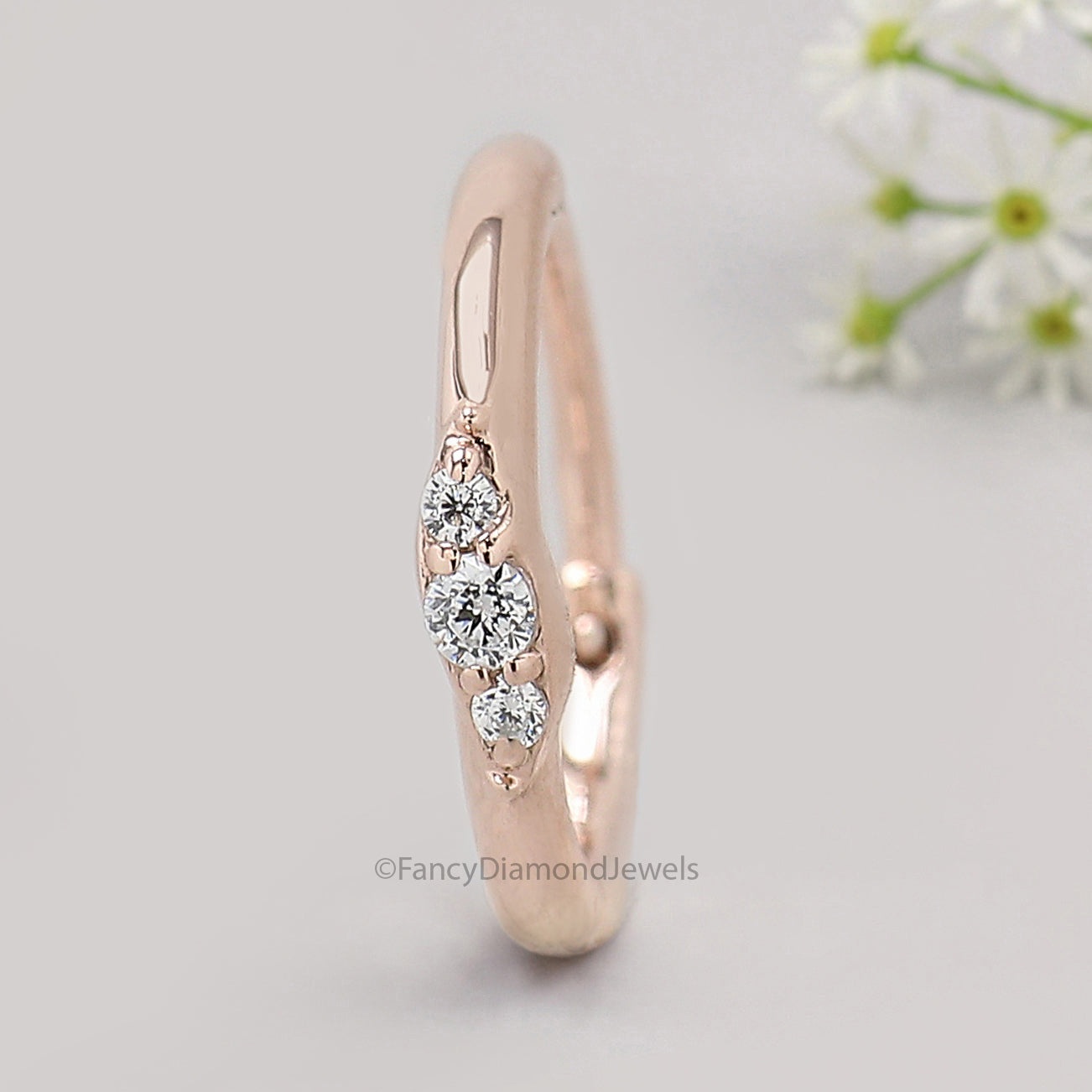 Nose Ring Nose Studs Natural Diamond Nose Ring Nose Ring Hoop Nose Stud Rose Gold Nose Ring Gold Nose Ring Diamond Nose Stud Hoop FD498