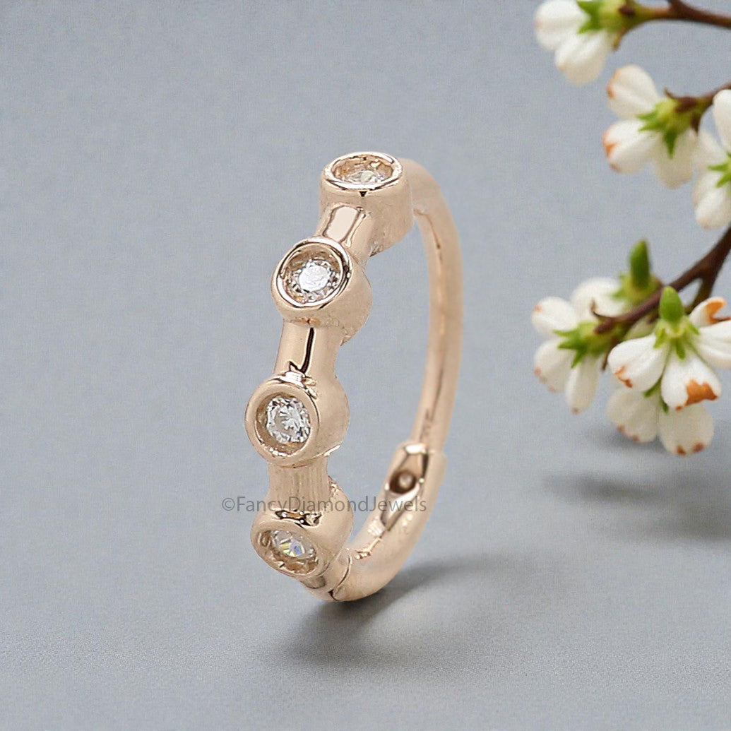 Nose Ring Nose Studs Lab Grown Diamond Nose Ring Nose Ring Hoop Nose Stud Rose Gold Nose Ring Gold Nose Ring Diamond Nose Stud Hoop FD496