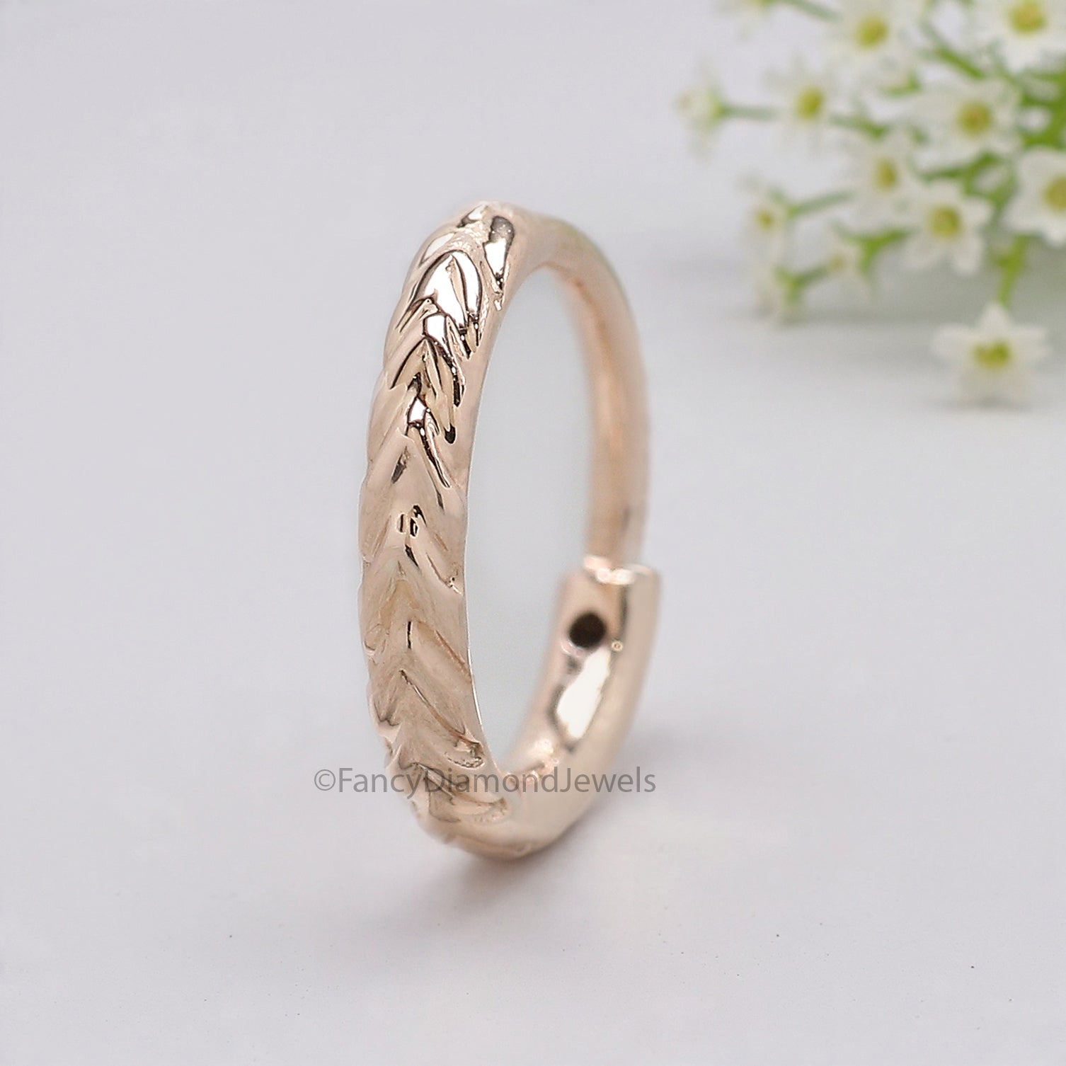 Unique Nose Ring Indian Nose Ring Tribal Nose Ring Gold Nose Ring Indian Jewelry Textured Hand Nose Ring Piercing Nose Ring FD506