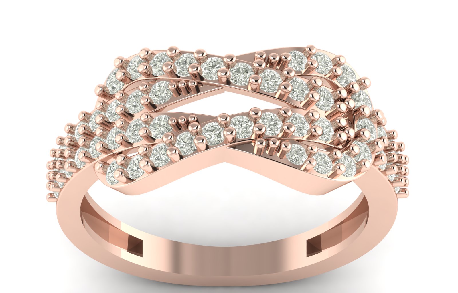 0.66 TW Solitaire Round Cut Lab Grown Diamond Ring Ladies Prong Unique Engagement Ring Wedding Ring PR445