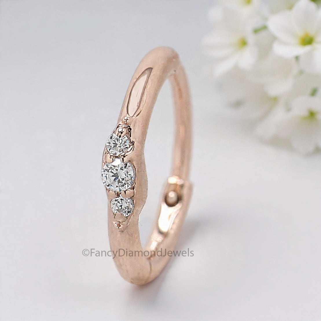 Nose Ring Nose Studs Natural Diamond Nose Ring Nose Ring Hoop Nose Stud Rose Gold Nose Ring Gold Nose Ring Diamond Nose Stud Hoop FD498
