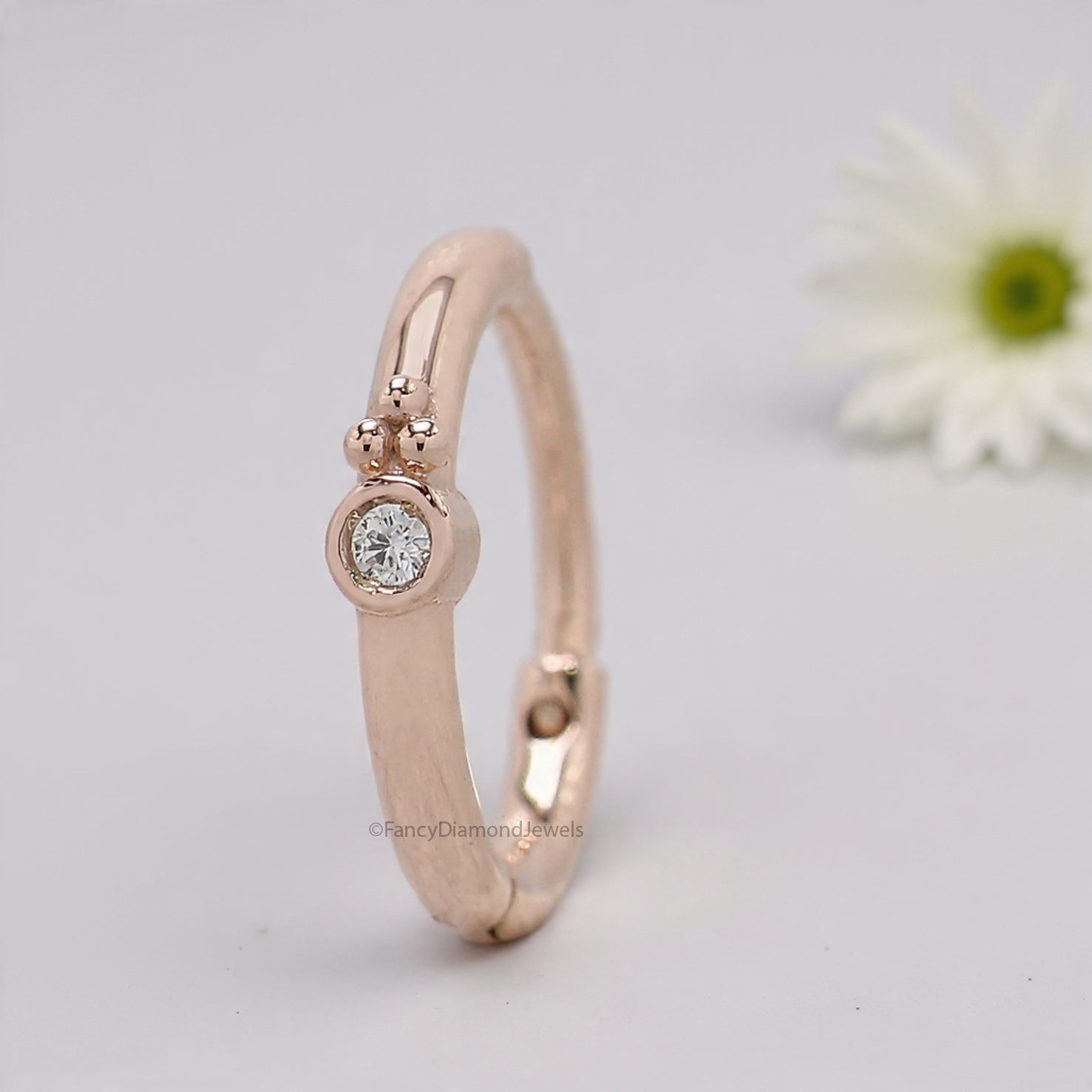 Unique Jewelry Silver Nose Ring Silver Nose Ring Nose Piercing Boho Nose Hoop Nature Jewelry Pierced Nose Rose Gold Nose Ring FD502