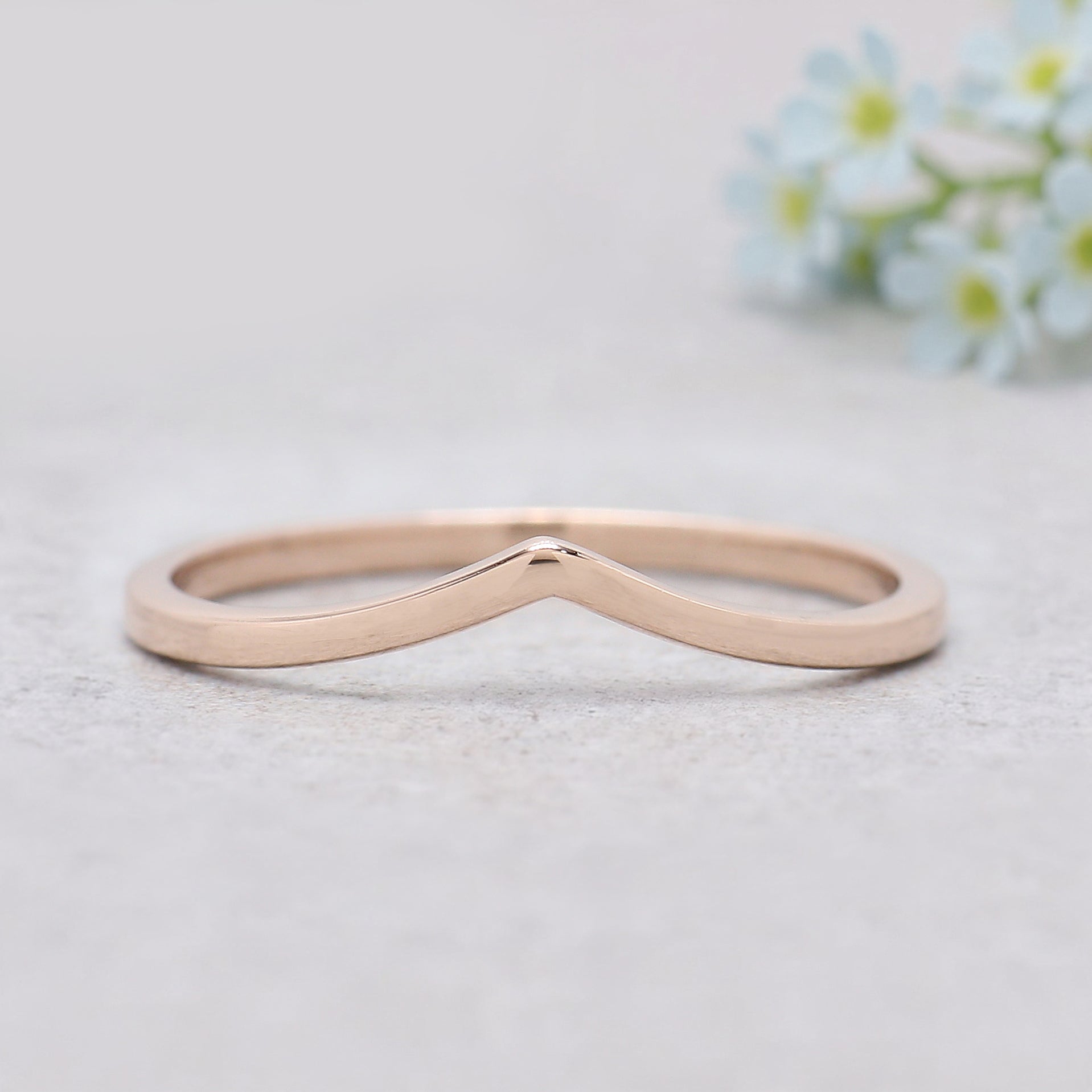 0.74 Ct Natural Hexagon Salt And Pepper Diamond Ring 6.05 MM Hexagon Cut Diamond Ring 14K Solid Rose Gold Silver Engagement Ring Set KDN585
