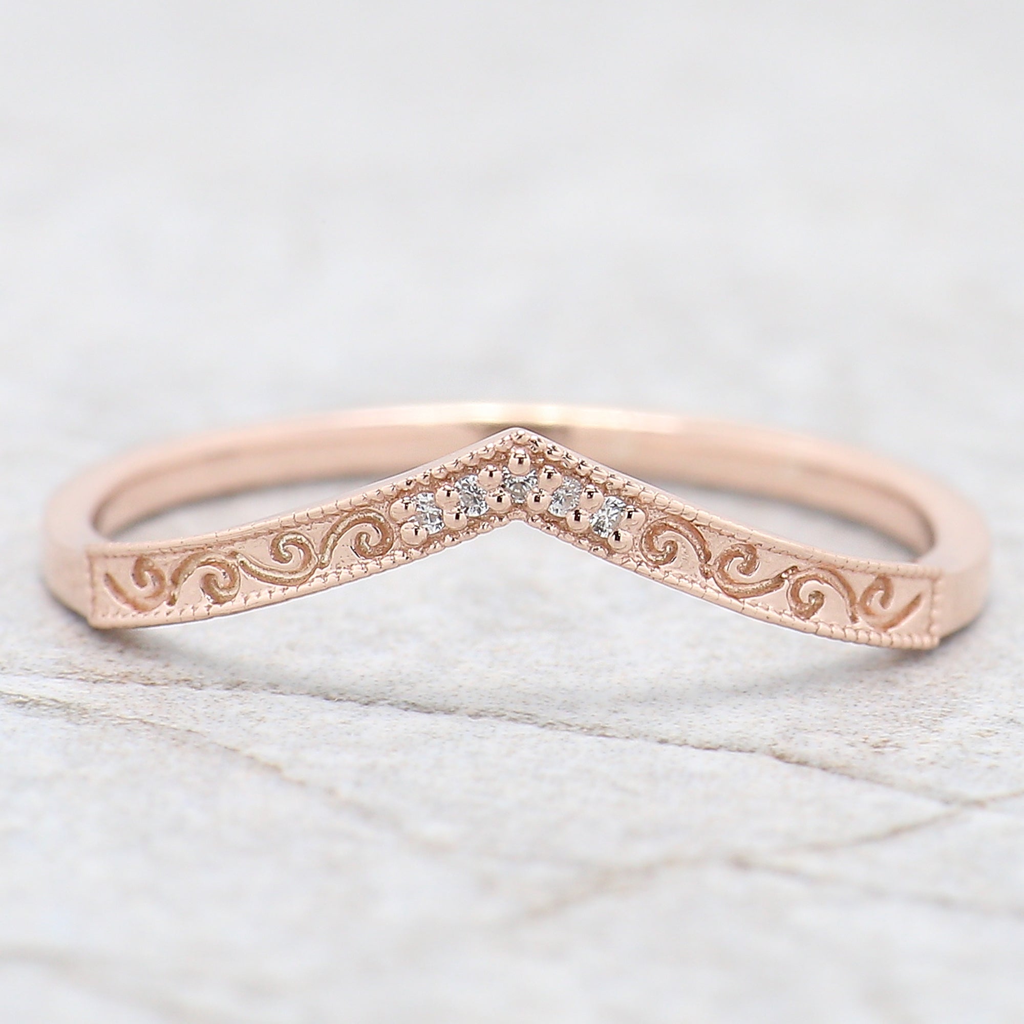 Hexagon Cut Salt And Pepper Diamond Ring 0.46 Ct 6.74 MM Hexagon Diamond Ring 14K Solid Rose Gold Silver Engagement Ring Gift For Her QN2139