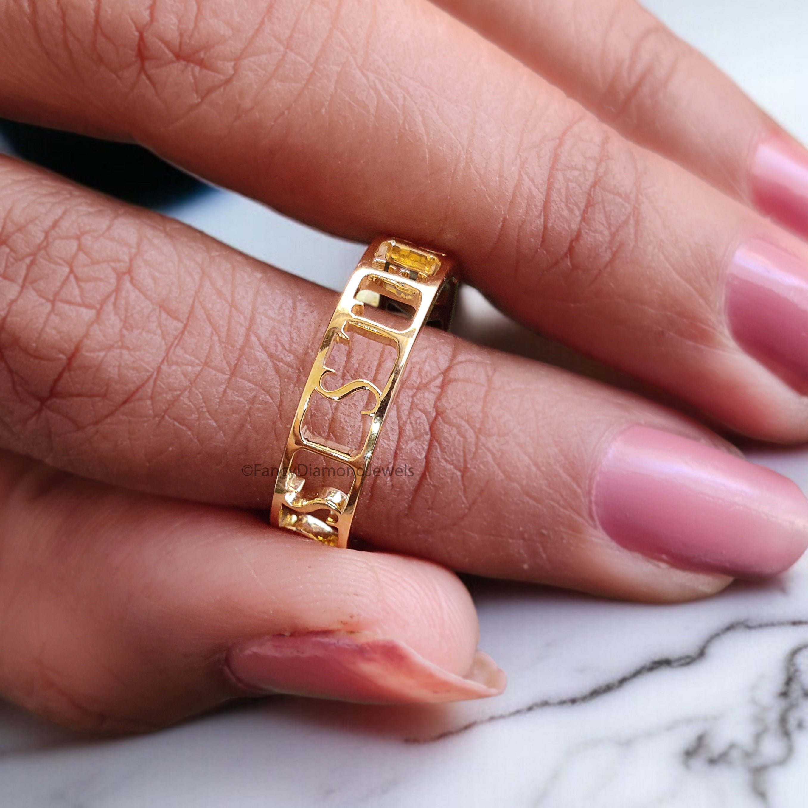 Double Name Gold Jewelry Ring Birthday Gift for Her Customize Heart Name engagement Ring Personalized Ring Stackable Custom Name Ring FD412