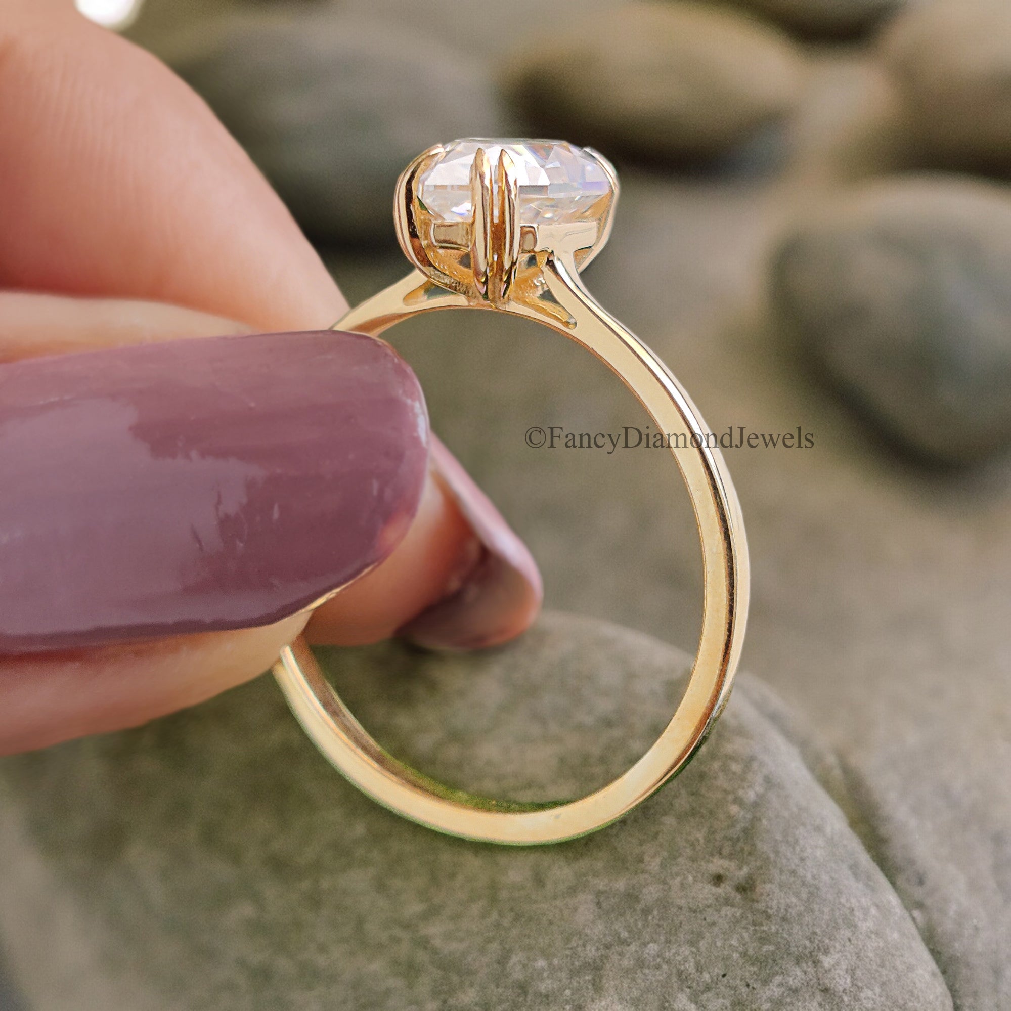 1.20 CT Dutch Marquise Engagement Ring Colorless Moissanite Ring Pointed Claw Wedding Ring Antique Marquise Handmade Ring Gift For Her FD196