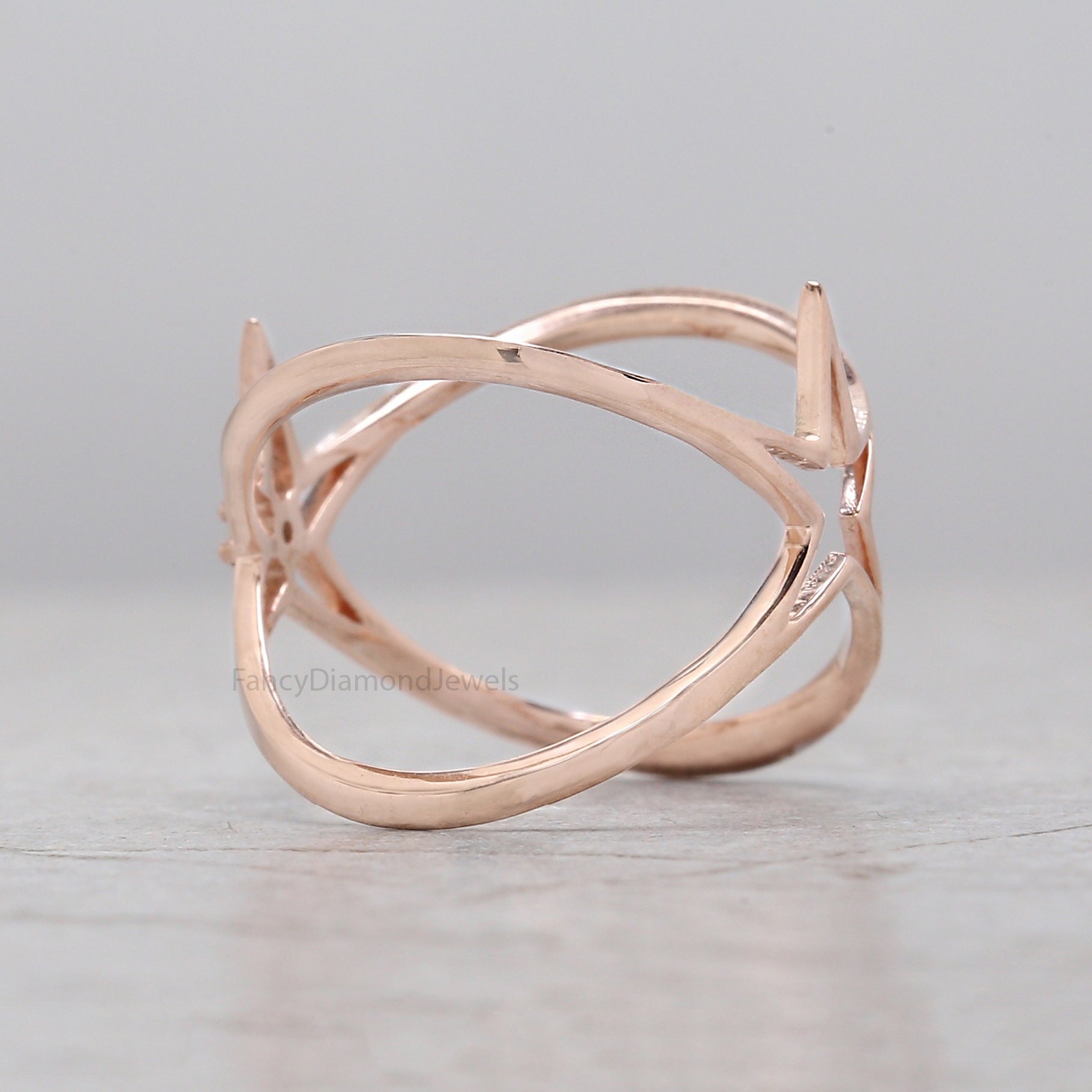 Round salt and pepper Diamond Ring, Salt and pepper Round Diamond Engagement Ring, Round Natural Diamond Ring, Round Cut Ring, KD1149