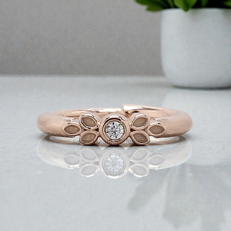 Unique Jewelry Silver Nose Ring Silver Leaf Nose Ring Nose Piercing Boho Nose Hoop Nature Jewelry Pierced Nose Rose Gold Nose Ring FD497