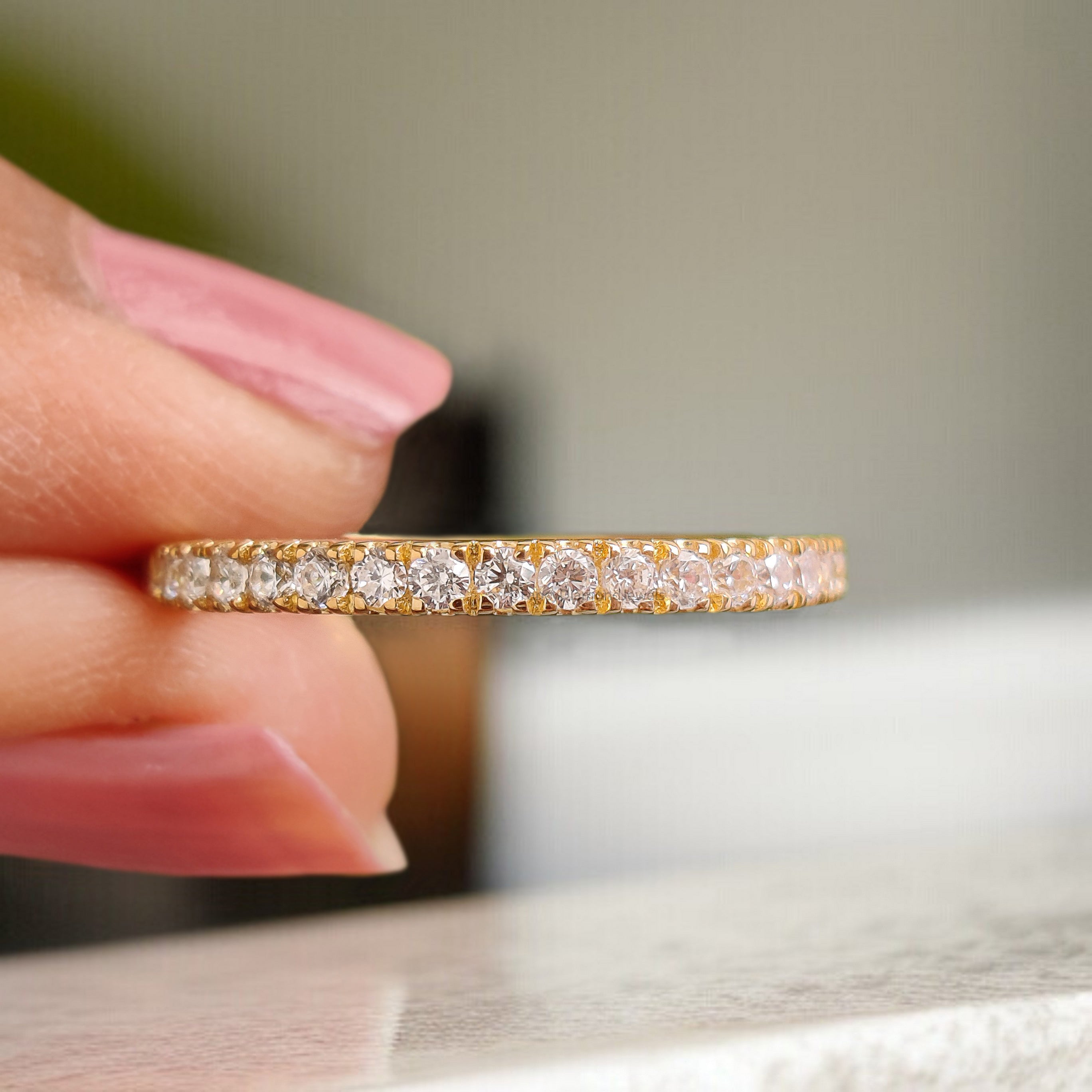 3.70 CT Radiant Cut Colorless Moissanite Bridal Ring Set Engagement Ring Prong Set Ring Anniversary Ring For Women Yellow Gold Ring FD406