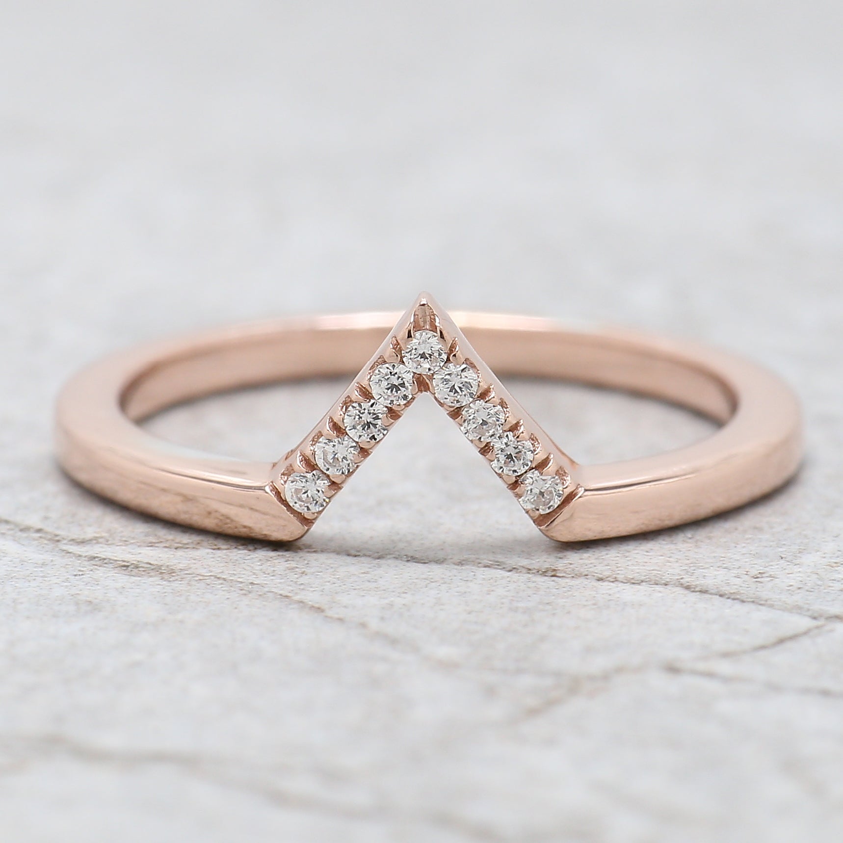 Kite Cut Salt And Pepper Diamond Ring 0.97 Ct 8.45 MM Kite Diamond Ring 14K Solid Rose Gold Silver Kite Engagement Ring Gift For Her QL3065