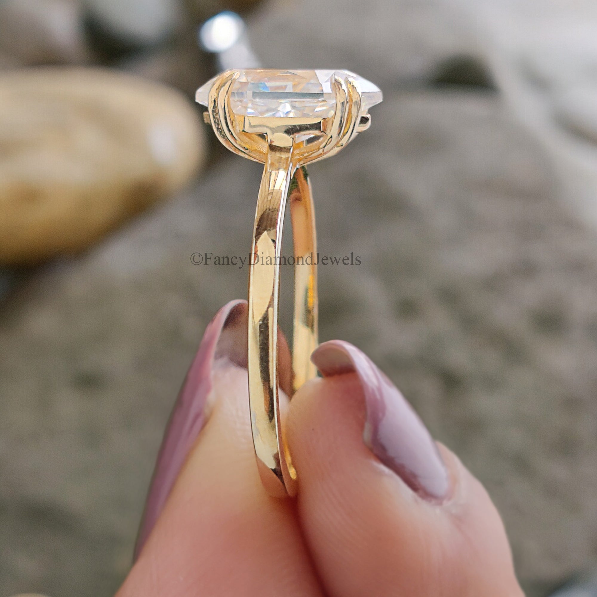 1.20 CT Dutch Marquise Engagement Ring Colorless Moissanite Ring Pointed Claw Wedding Ring Antique Marquise Handmade Ring Gift For Her FD196