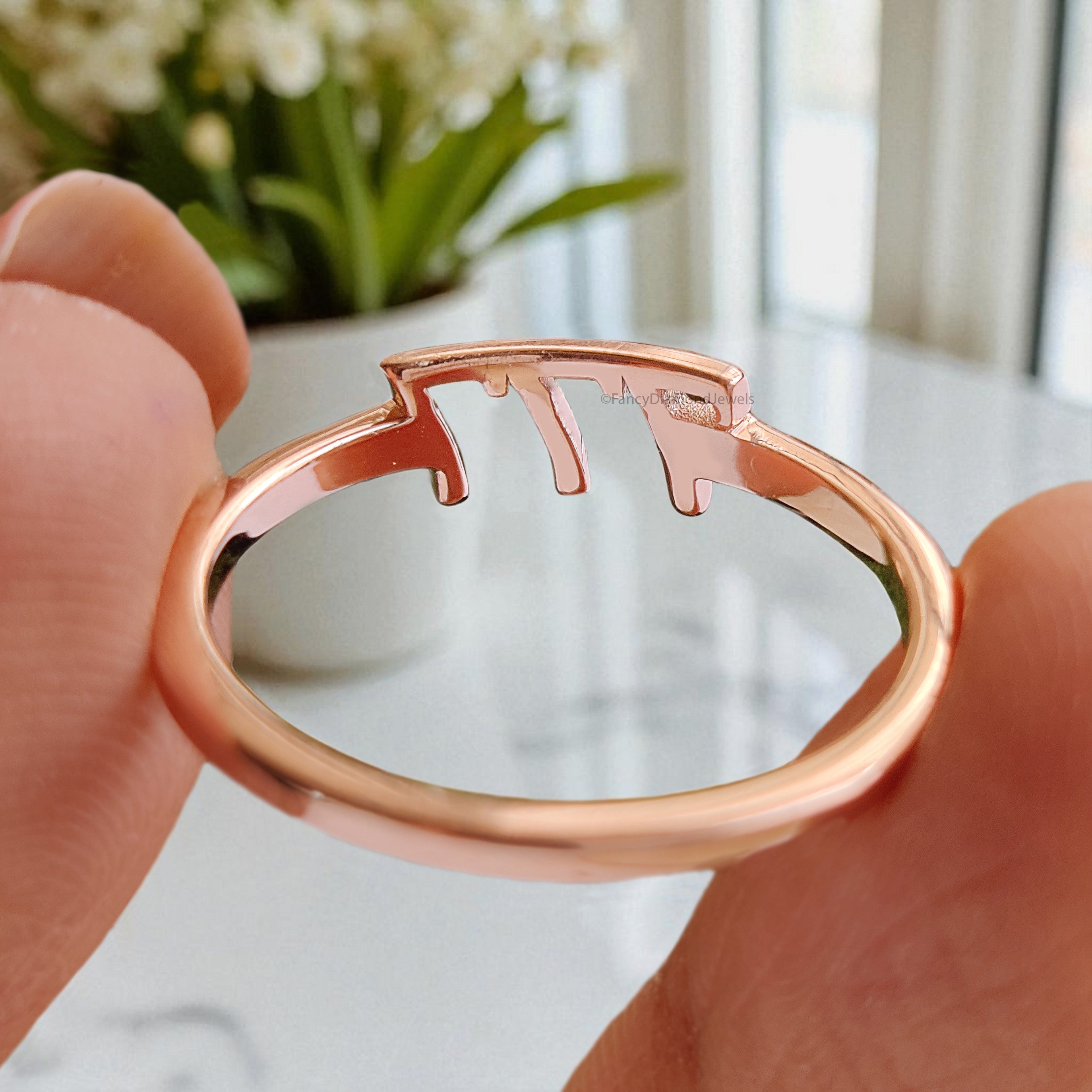 Angel Number Ring with Free Numerology Reading Report Lo Shu Grid Name Compatibility Custom Lucky Number 111 777 888 Gold Silver Ring FD394