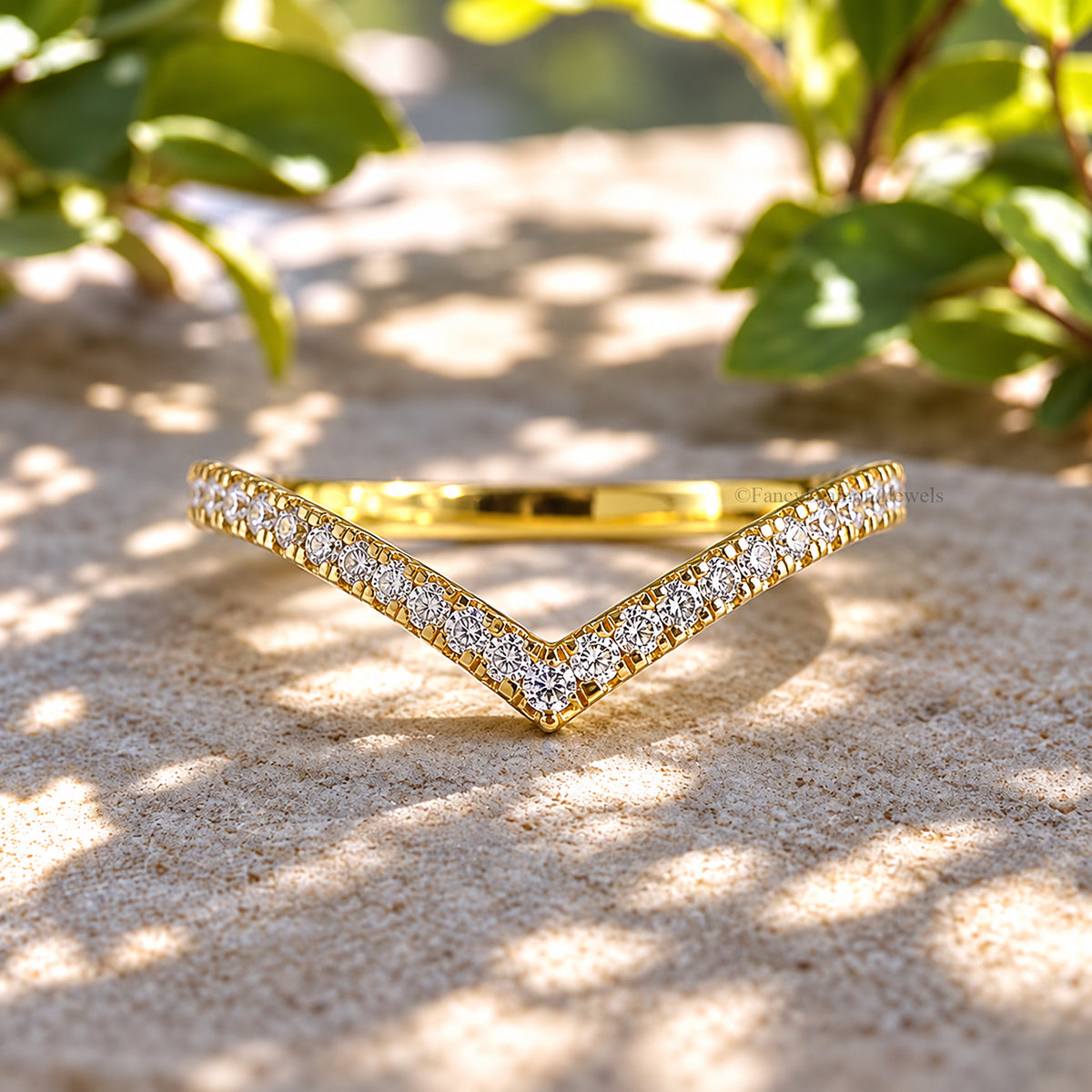 2.35 CT Hexagon Cut Engagement Ring set in Solid Yellow 10K/14k/18k Gold Hexagon Cut Solitaire Engagement Ring Bridal Wedding Ring Set FD605