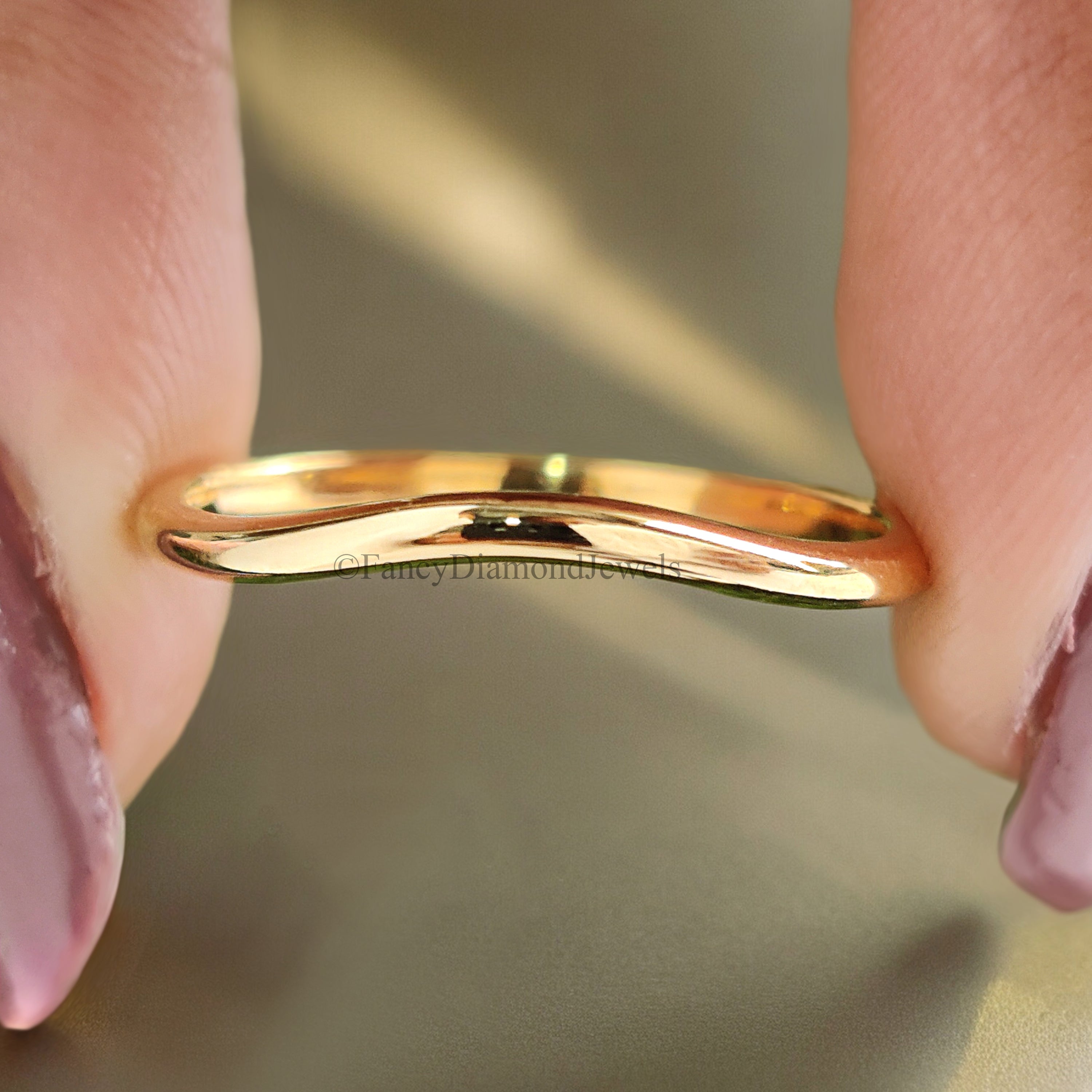 3.70 CT Radiant Cut Colorless Moissanite Ring with Classic Curved Wedding Band Moissanite Bridal Set Anniversary Gift Wedding Ring Set FD195