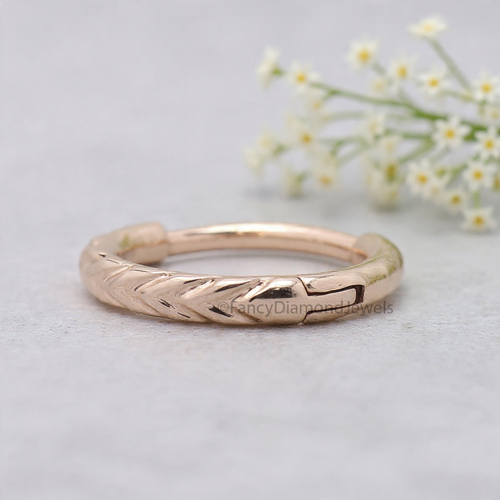 Unique Nose Ring Indian Nose Ring Tribal Nose Ring Gold Nose Ring Indian Jewelry Textured Hand Nose Ring Piercing Nose Ring FD506