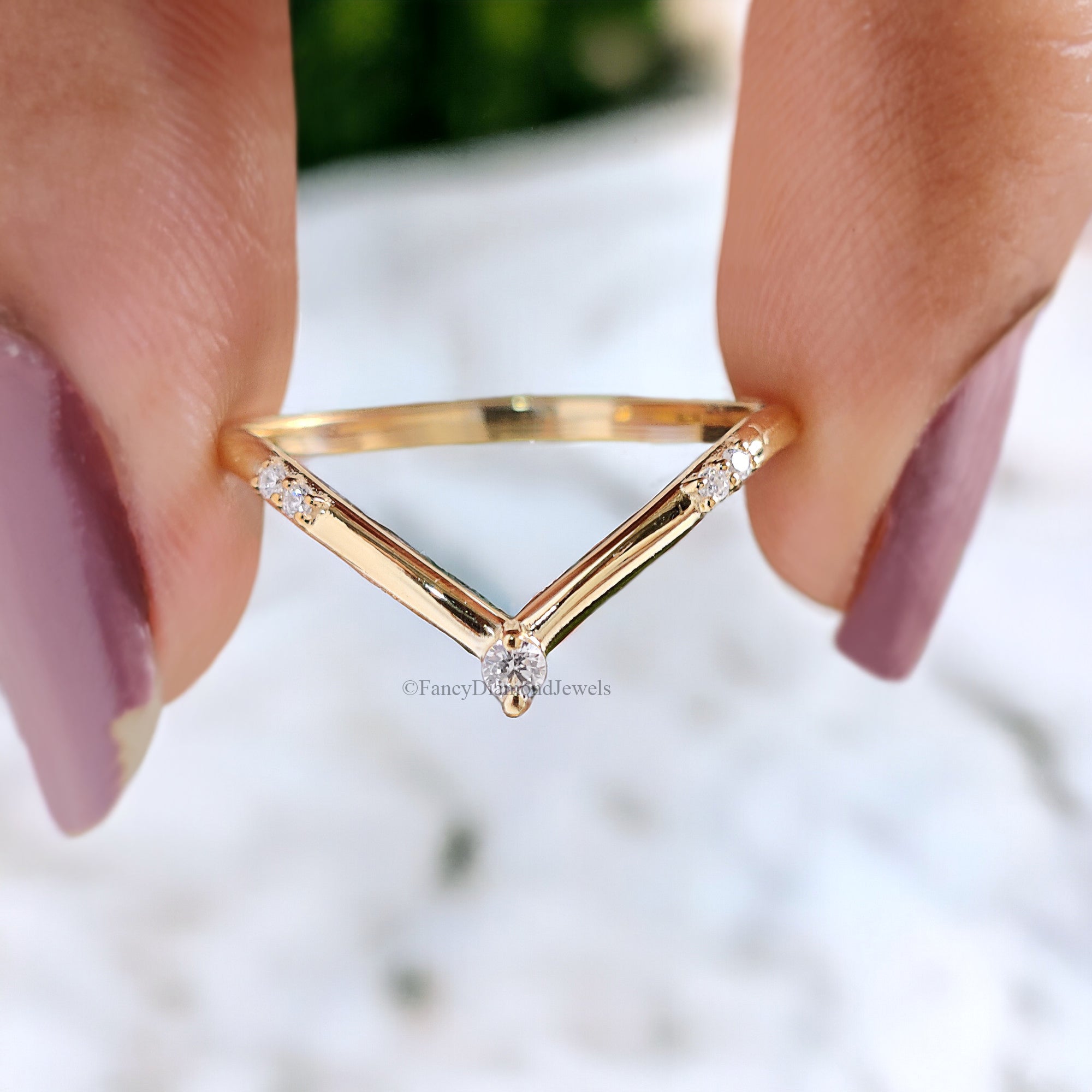 Vintagae Kite Cut Moissanite Engagement Ring Set Yellow Gold Round Cut Modern Wedding Ring Unique Engagement Ring Promise Bridal Set FD181