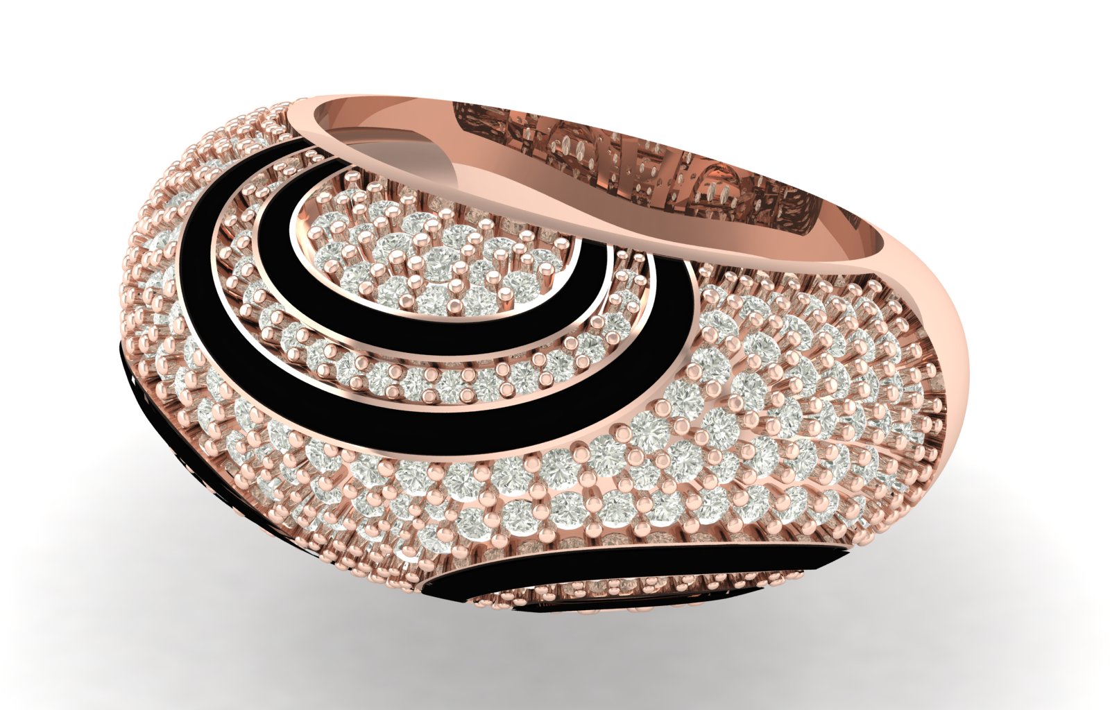 1.22 TW Round Shape Engagement Band Unique Design Band With Round Cut Lab Grown Diamond Band Prong Set Band Bridal Band Wedding Band PR522