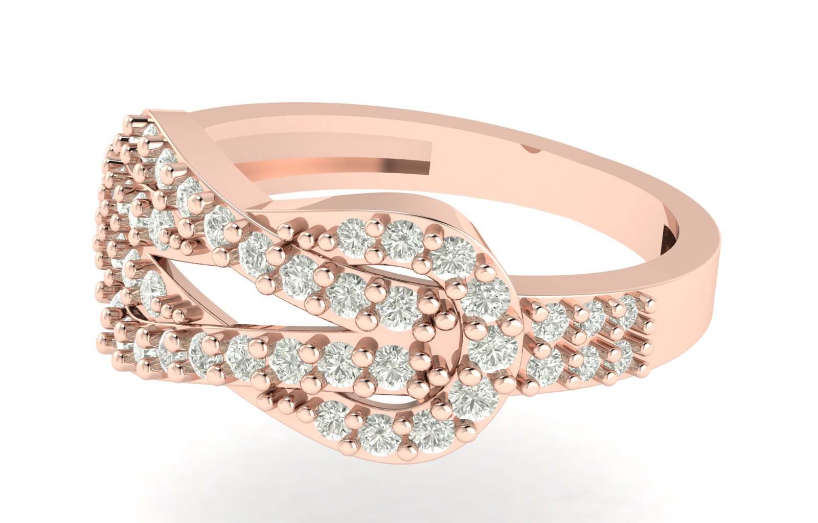 0.66 TW Solitaire Round Cut Lab Grown Diamond Ring Ladies Prong Unique Engagement Ring Wedding Ring PR445