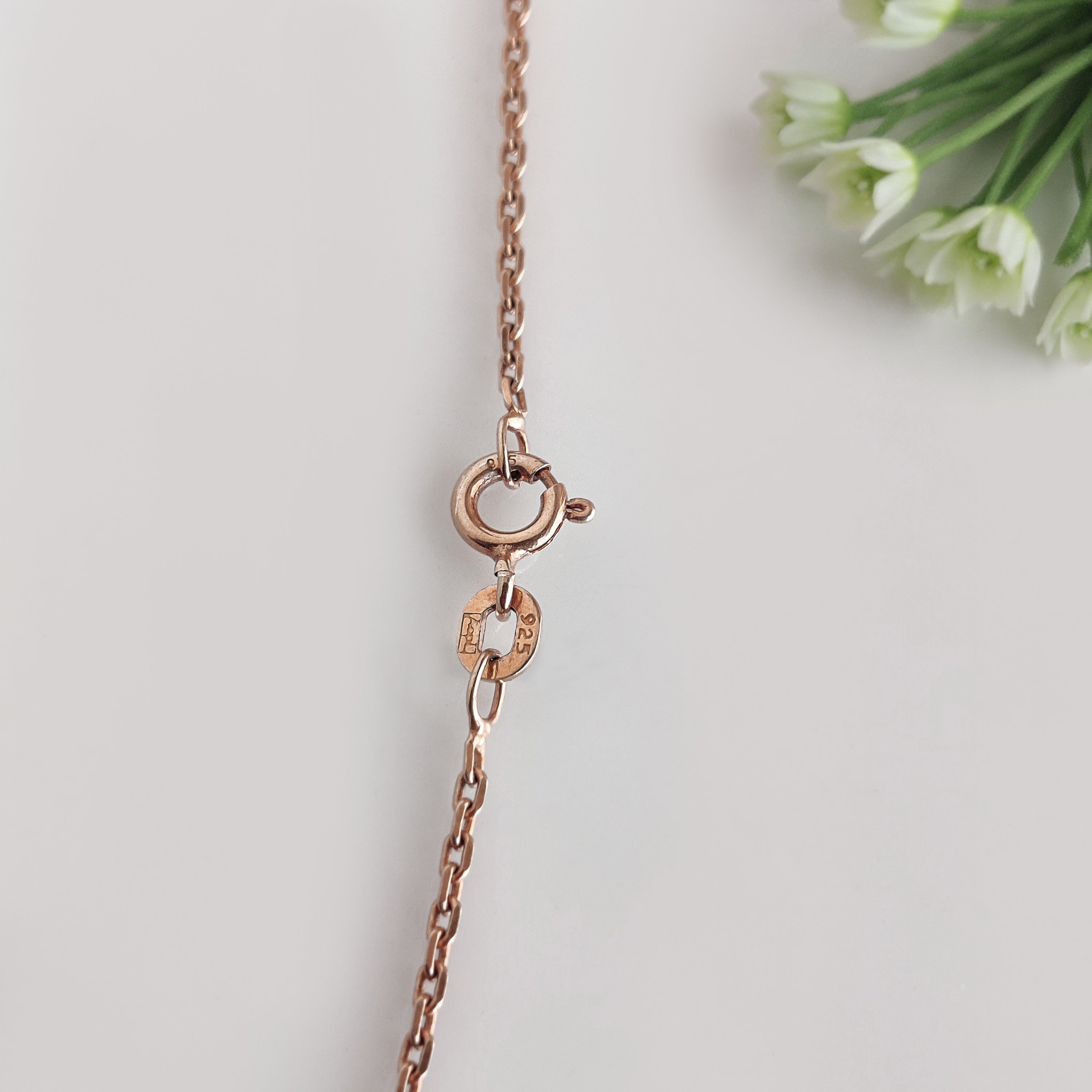 Kite Shape Salt and Pepper Diamond Pendant 0.27 Ct, 14K Solid Rose Gold Necklace, Rustic Diamond Engagement Pendant, Gift for Her KD1087