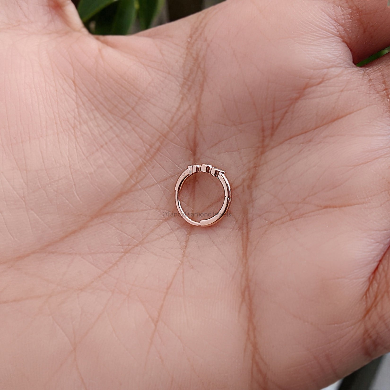Unique Jewelry Silver Nose Ring Silver Leaf Nose Ring Nose Piercing Boho Nose Hoop Nature Jewelry Pierced Nose Rose Gold Nose Ring FD497