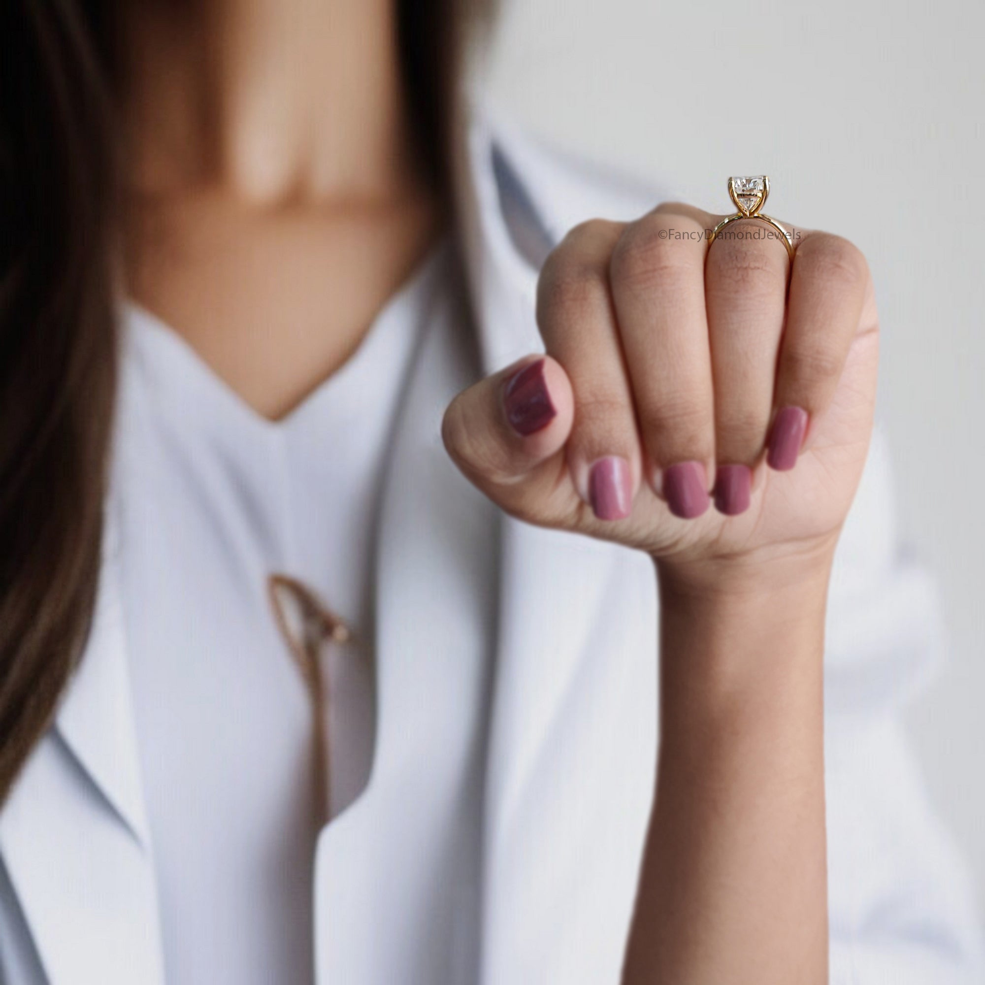 4.00 CT Cushion Shape Colorless Moissanite Ring Cushion Cut Unique Solitaire Ring Wedding Ring Promise Ring Gift For Her Bridal Ring FD362