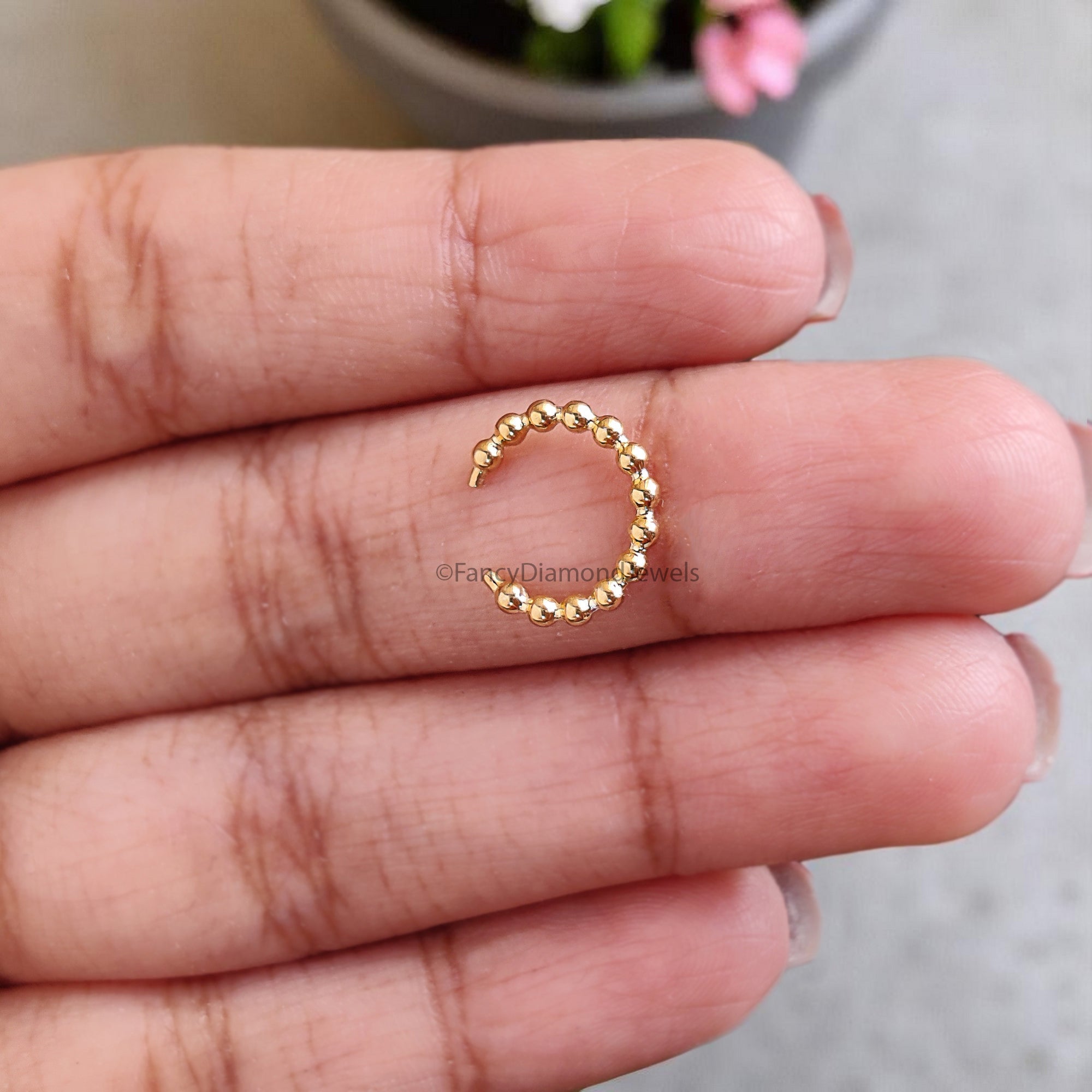 Dainty Single Band Smooth Silver Conch Ear Cuff Earring minimalist-style earring Tiny Small Hoop Earring Yellow Gold Ear Wrap Cuff FD349