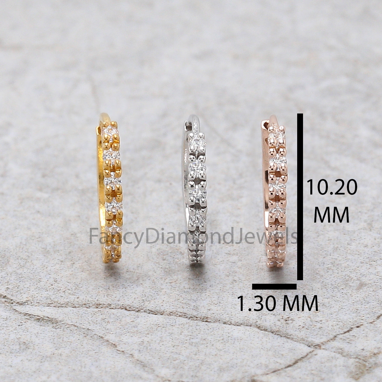 Nose Ring, Studs, Natural Diamond Nose Ring, Nose Ring Hoop, Nose Stud, Rose Gold Nose Ring, Gold Nose Ring, Diamond Nose Stud, Hoop KD1182