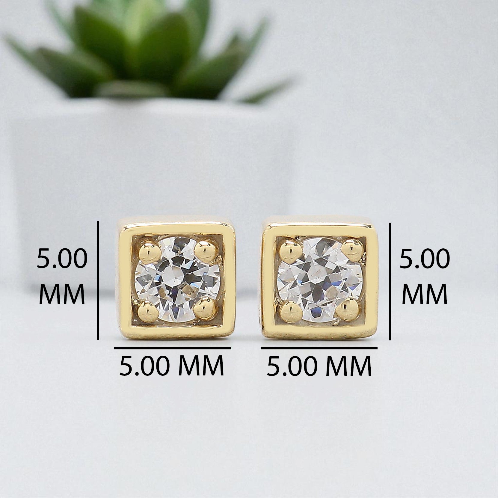 0.75 Ct Round White Diamond Earring Round Brilliant Shape Earring Prong Earring Engagement Earring Earlobe Earrings Gift For Her KD1001