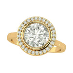 HALO-BEZEL SETTING