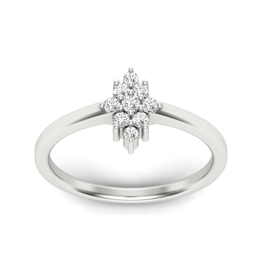 0.19 TW Daizy Ring With Round Cut Lab Grown Diamond Ring Wedding ring Engagement ring PR180