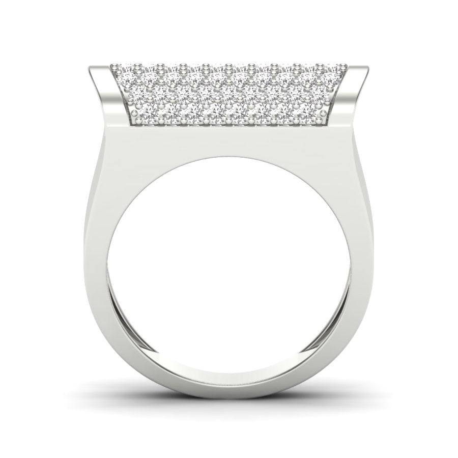 0.81 TW Unique Ring Round Cut Lab Grown Diamond Ring Prong Set ring Women Engagement Ring Wedding Ring PR397