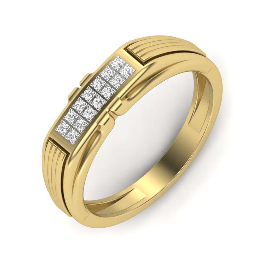 0.14 TW Unique Design Ring With Round Cut Lab Grown Diamond Ring Wedding ring Engagement ring PR429