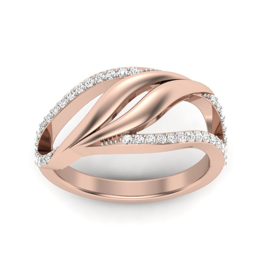 0.25 TW Unique Ring Prong Set Ring Round Cut Lab Grown Diamond Ring Engagement ring Wedding ring Bridal Ring PR443