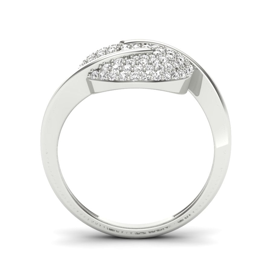 0.48 TW Beautiful Cocktail Style Round Cut Lab Grown Diamond Ring Engagement Ring Wedding Ring Prong Setting Ring PR456