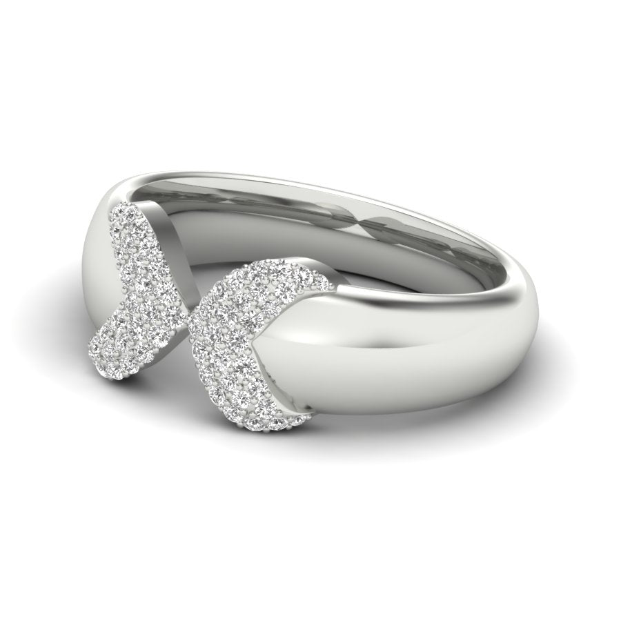 0.20 TW Unique wedding engagement ring Round Cut Lab Grown Diamond Ring Round Prong setting With Multi Tone Gold Ring PR470