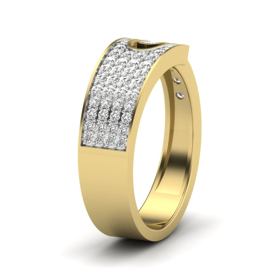 0.42 TW Unique Ring Prong Set Ring Round Cut Lab Grown Diamond Ring Wedding ring Bridal Ring Engagement ring PR480