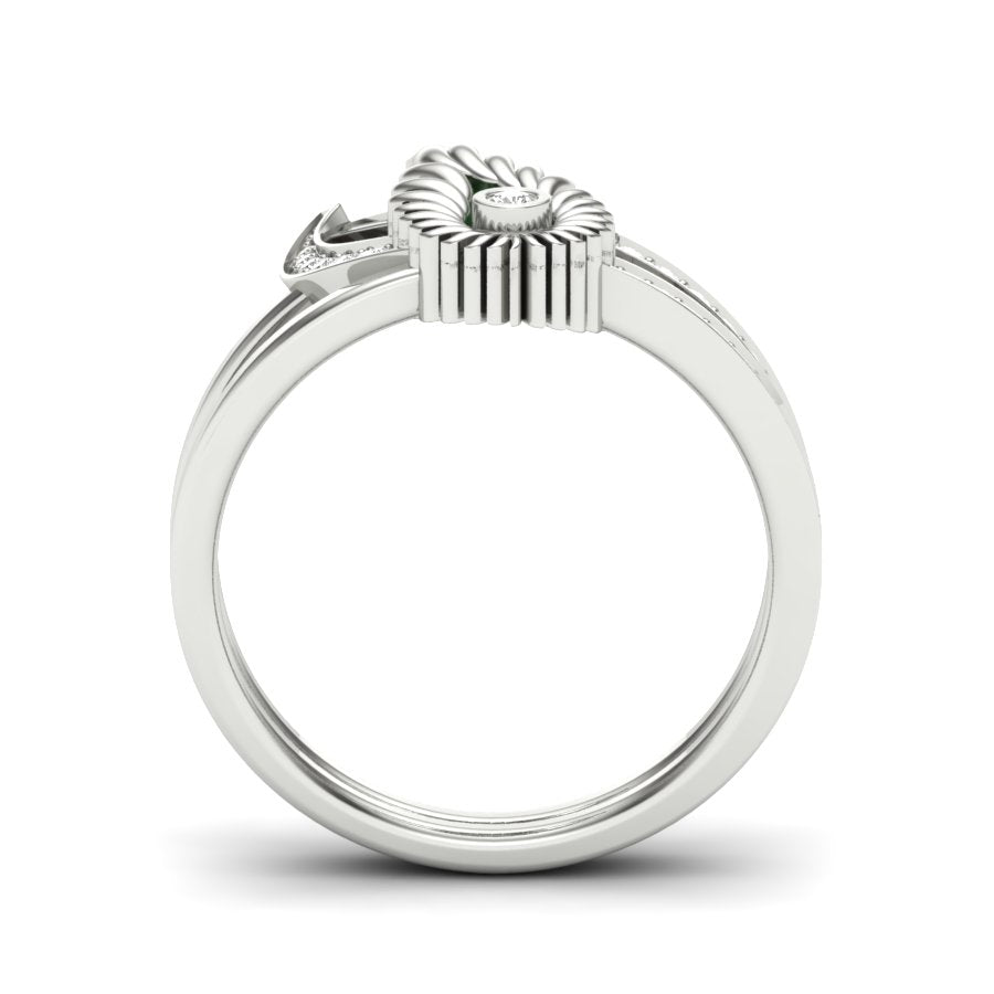 0.14 TW Unique Cocktail Split Shank Ring Round Cut Lab Grown Diamond Ring Gold Engagement Ring Prong Set Ring Bridal Wedding Ring PR494