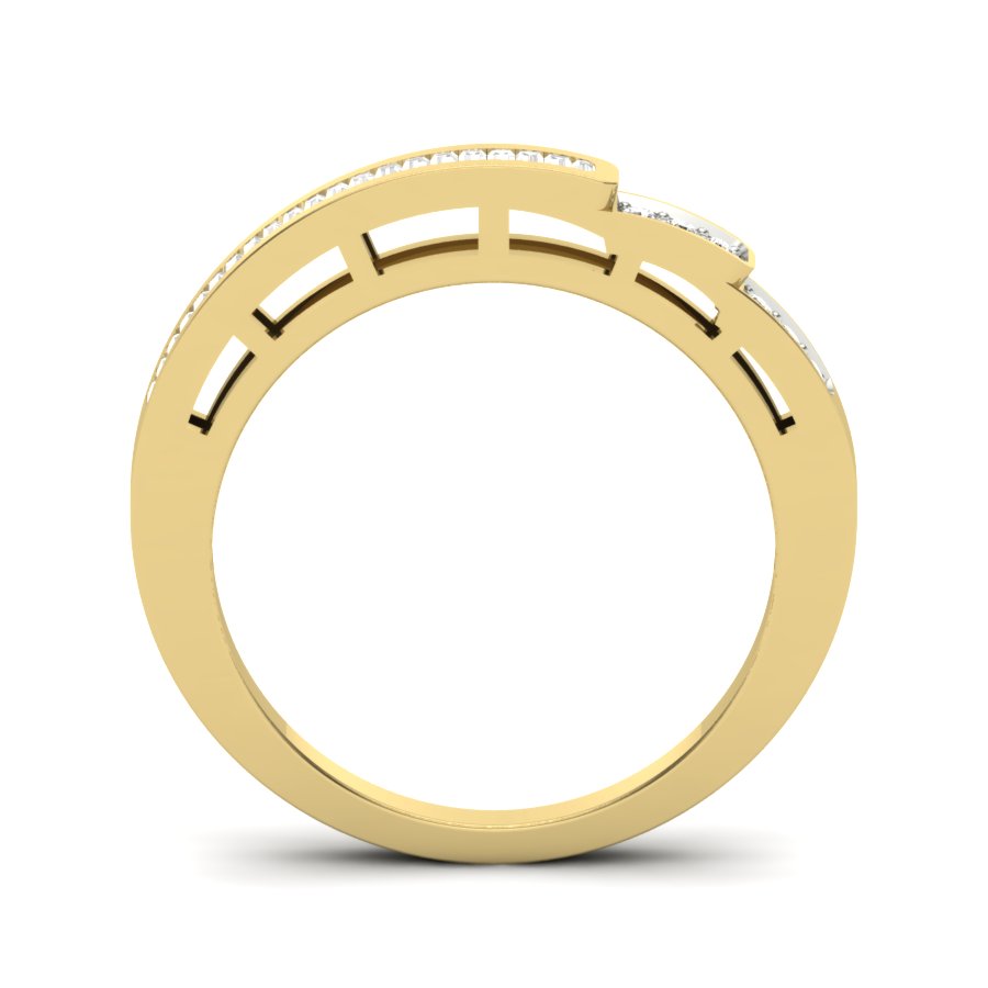 0.24 TW Eternity Band Round Cut Lab Grown Diamond Band Engagement Band Channel & Prong set Band For Bridal Wedding Band PR505