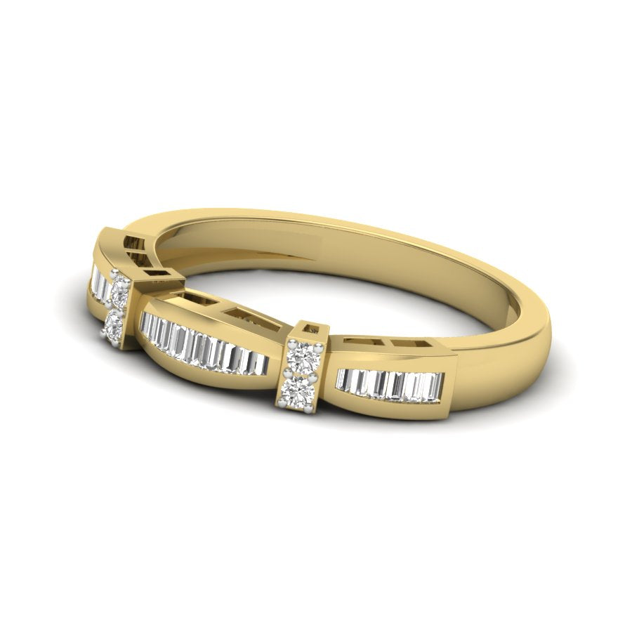 Half Eternity Band 0.26 TW Round Cut Lab Grown Diamond Band Engagement Band Channel & Prong set Band For Bridal Wedding Band PR507