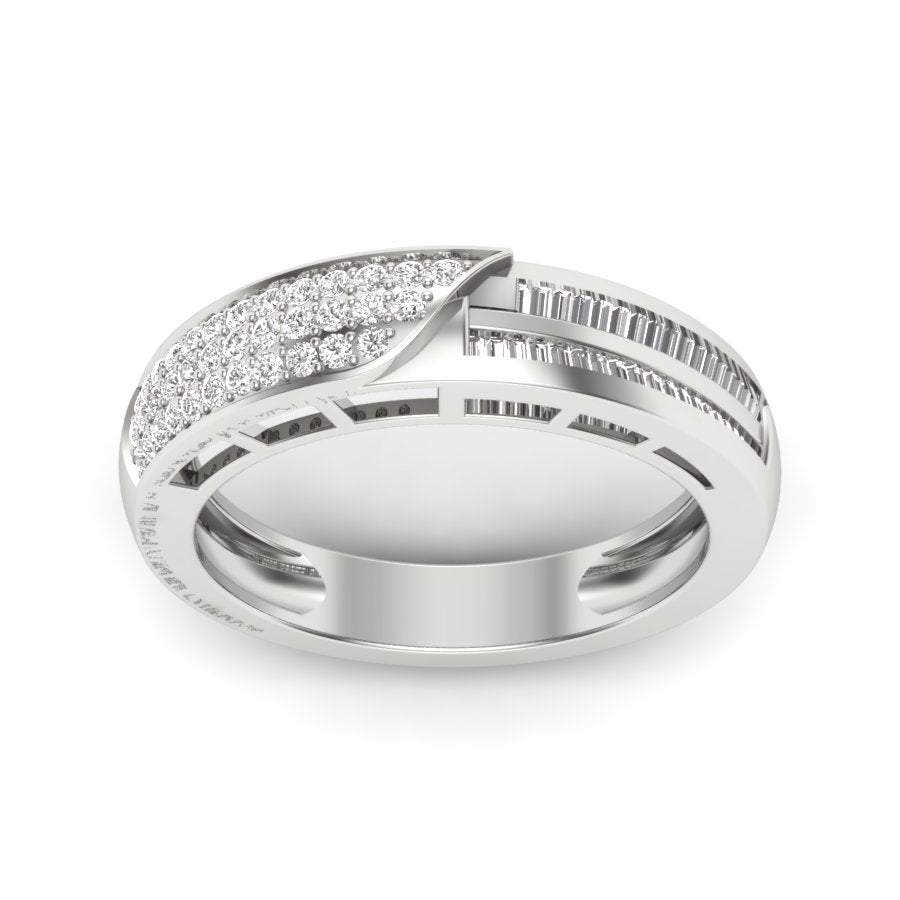 Eternity Band 0.44 TW Round Cut Lab Grown Diamond Band Engagement Band Channel & Prong set Band For Bridal Wedding Band PR509