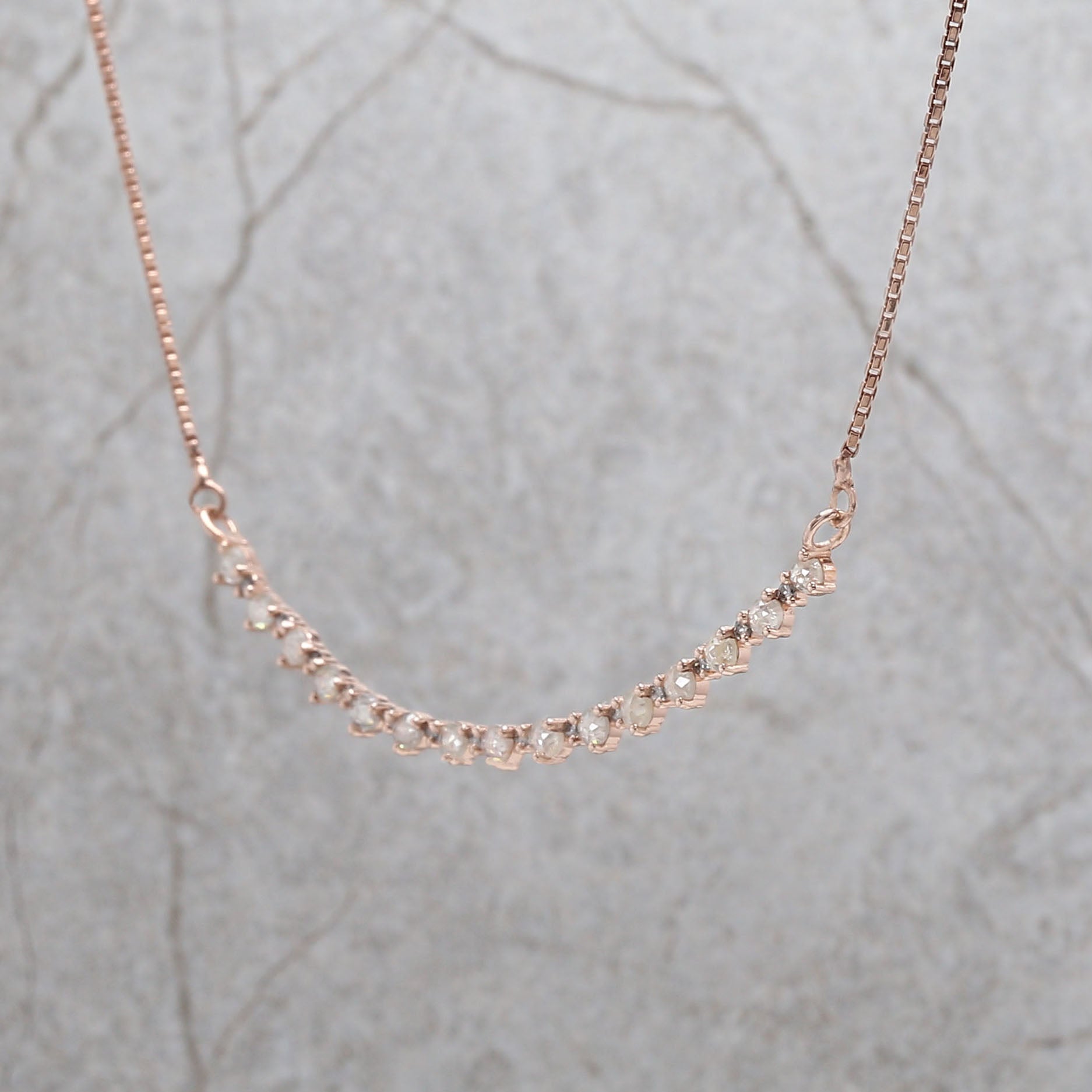 Round Rose Cut Salt And Pepper Diamond Pendant, Unique Diamond Pendant, Dangling Diamond Pendant, No Chain Including Only Pendant KD1092