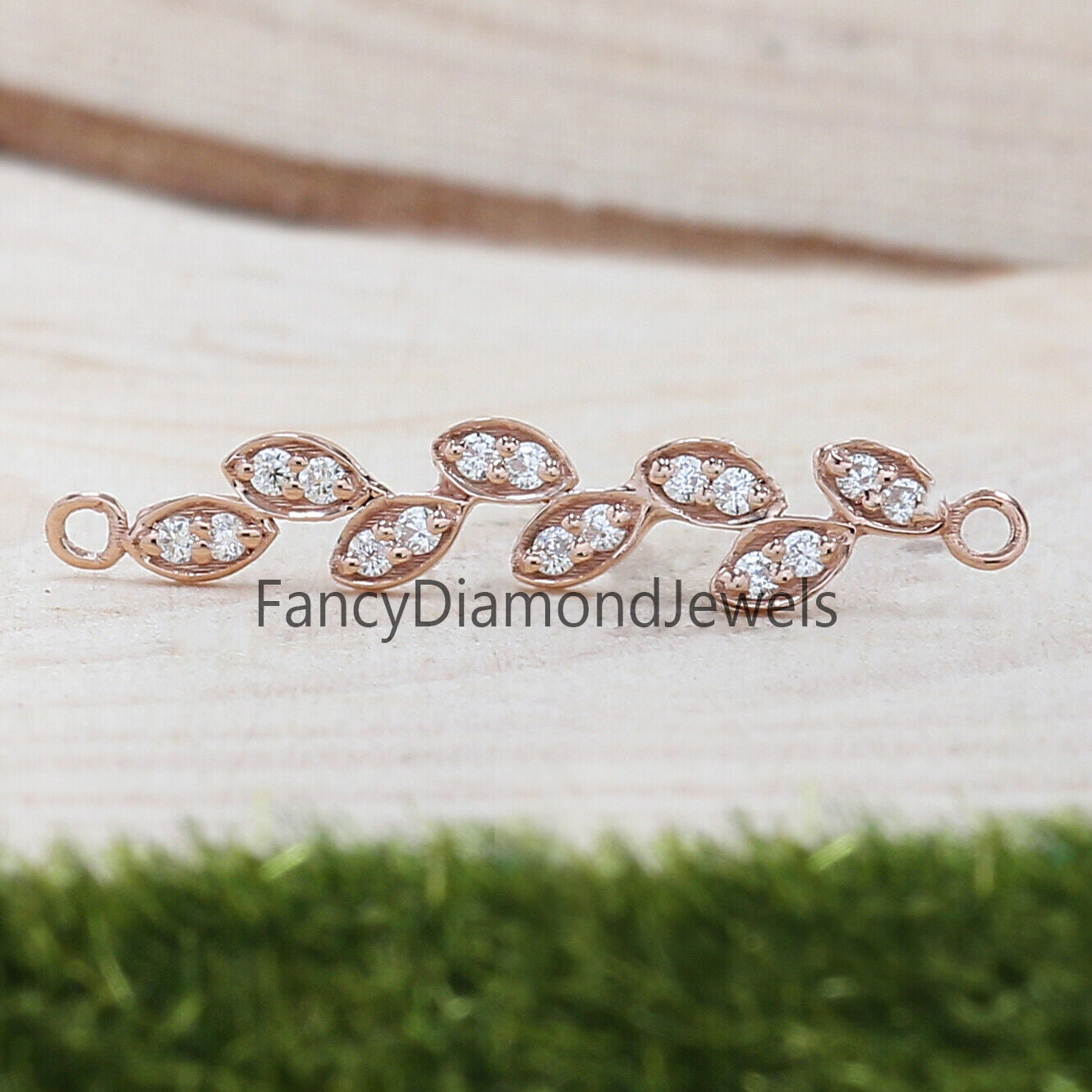 Round Brilliant Cut White Diamond Pendant, Round Unique Diamond Pendant, Dangling Diamond Pendant, No Chain Including Only Pendant KD946